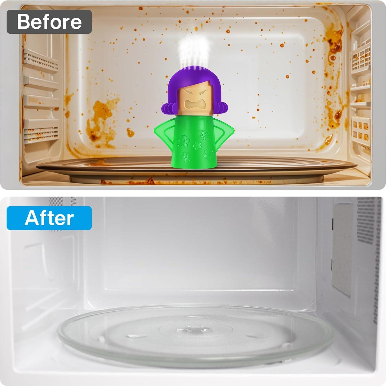 Limpiador de Vapor para Microondas Spardar Angry Mama - 2 Piezas