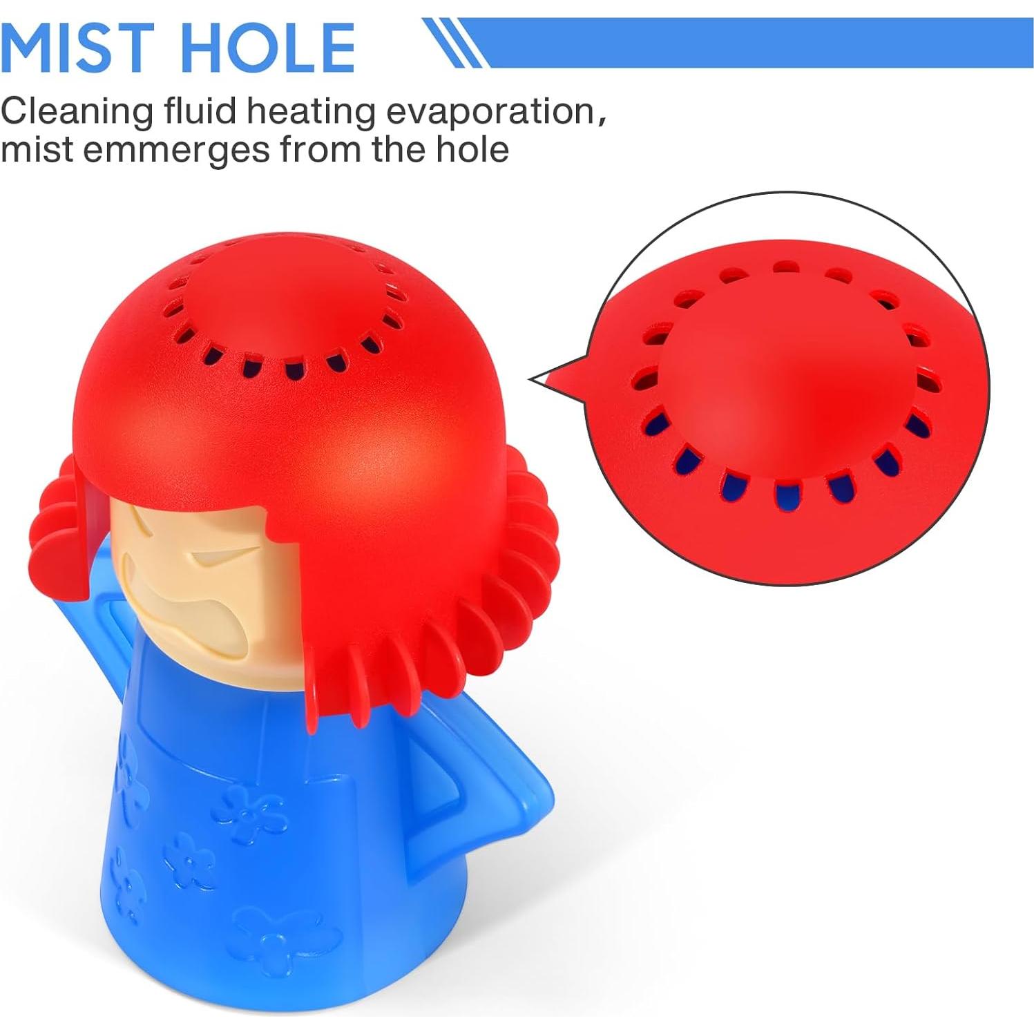 Limpiador de Vapor para Microondas Spardar Angry Mama - 2 Piezas