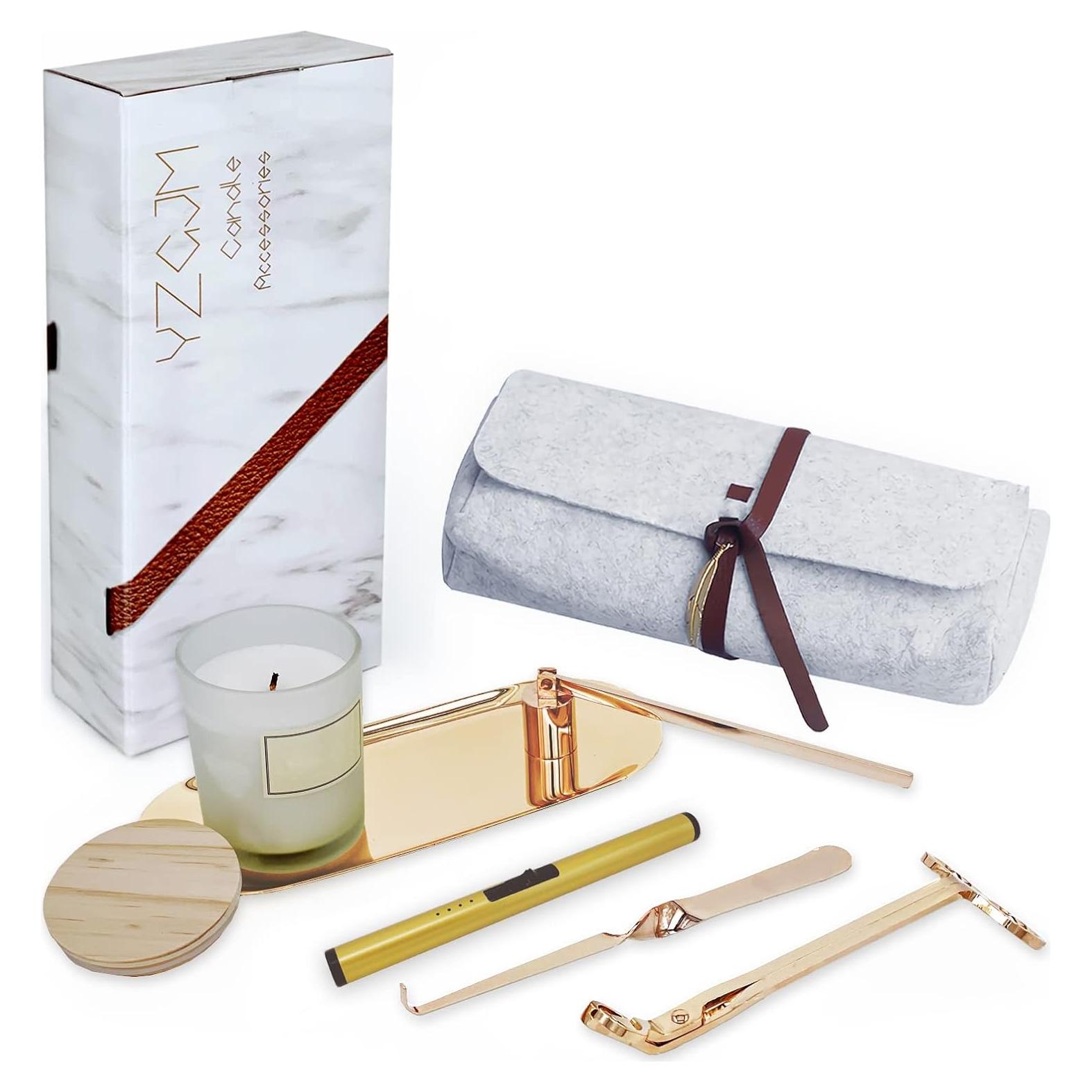 Kit de Accesorios para Velas YZGJM - Encendedor Eléctrico y Más