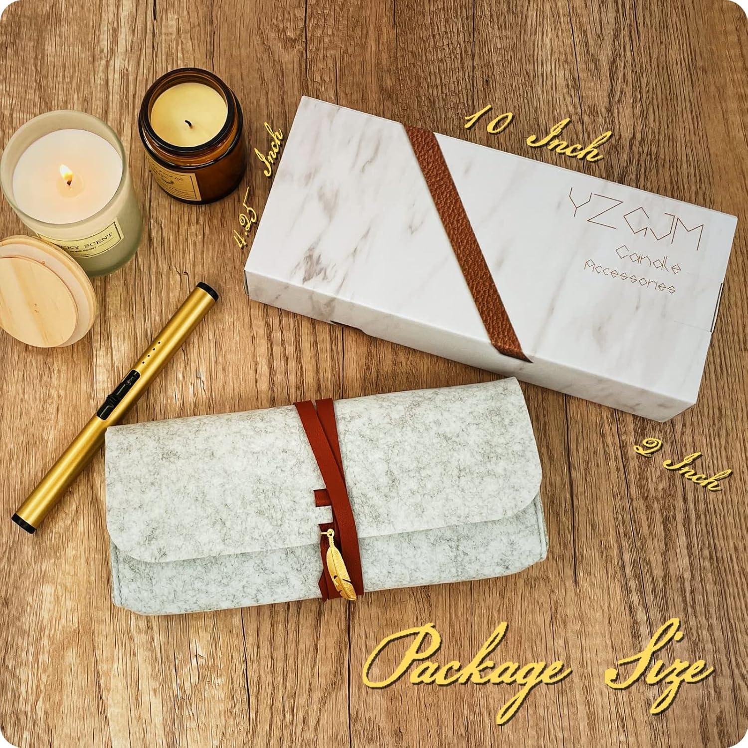 Kit de Accesorios para Velas YZGJM - Encendedor Eléctrico y Más