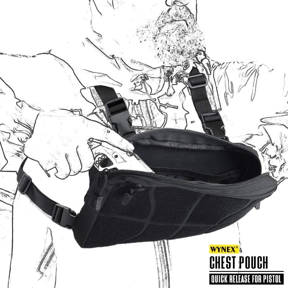 Mochila Táctica WYNEX EDC 27x21 cm Multiusos