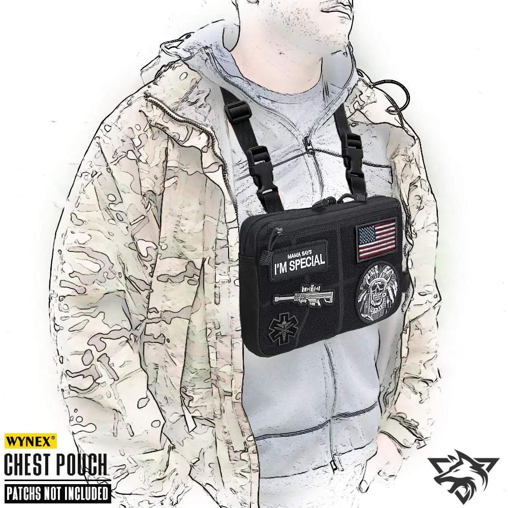 Mochila Táctica WYNEX EDC 27x21 cm Multiusos