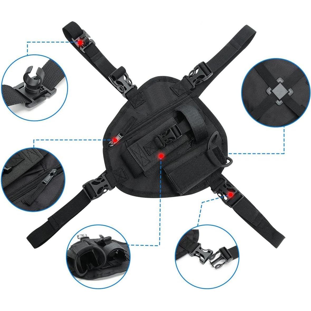 Arnés de Pecho MANGENA PT-14 para Radio y Accesorios