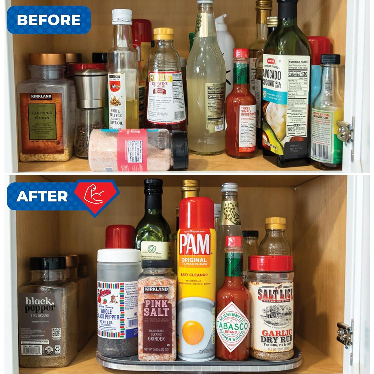 Organizador Rotatorio Mighty Susan Sidekick 28 cm - Soporta 13.6 kg