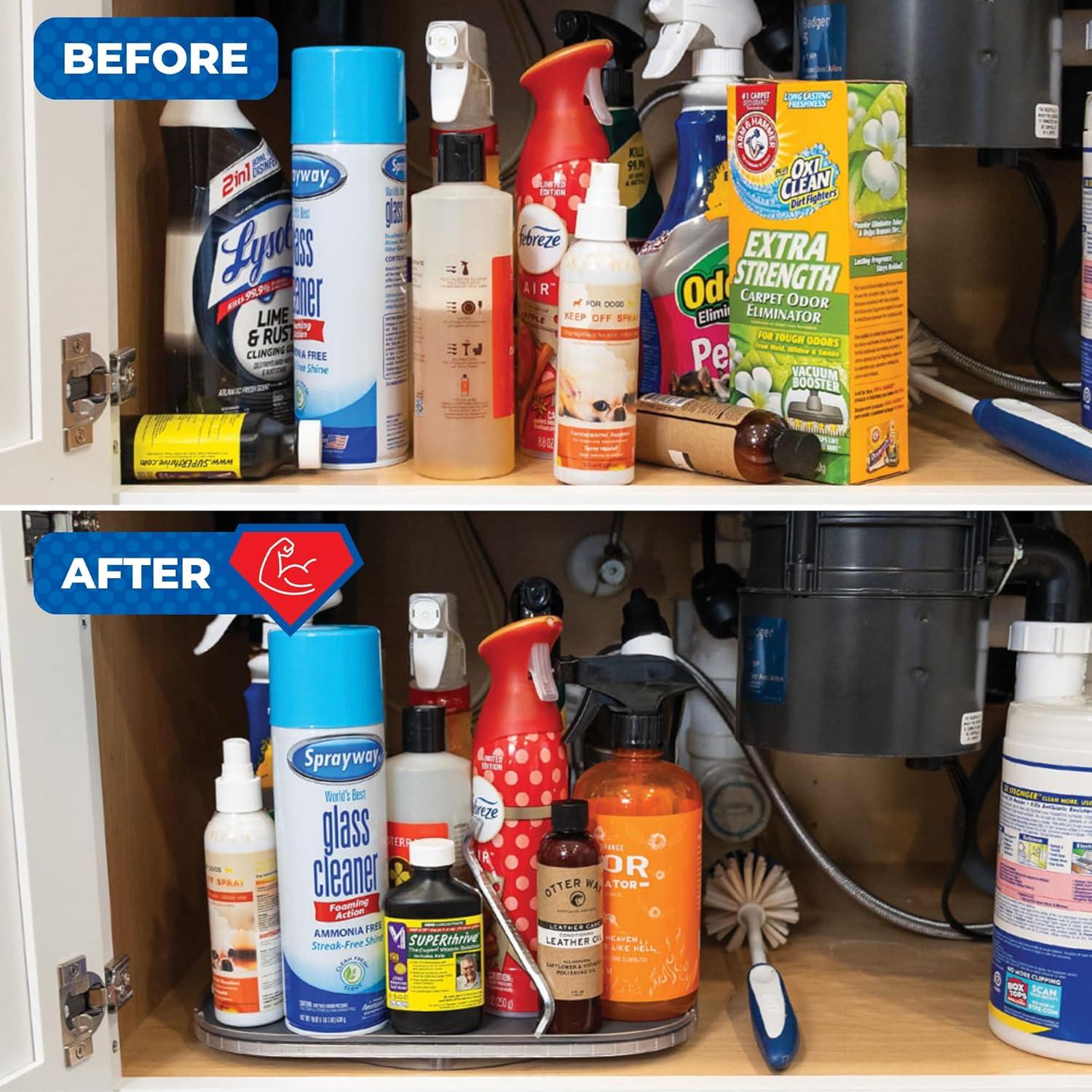 Organizador Rotatorio Mighty Susan Sidekick 28 cm - Soporta 13.6 kg