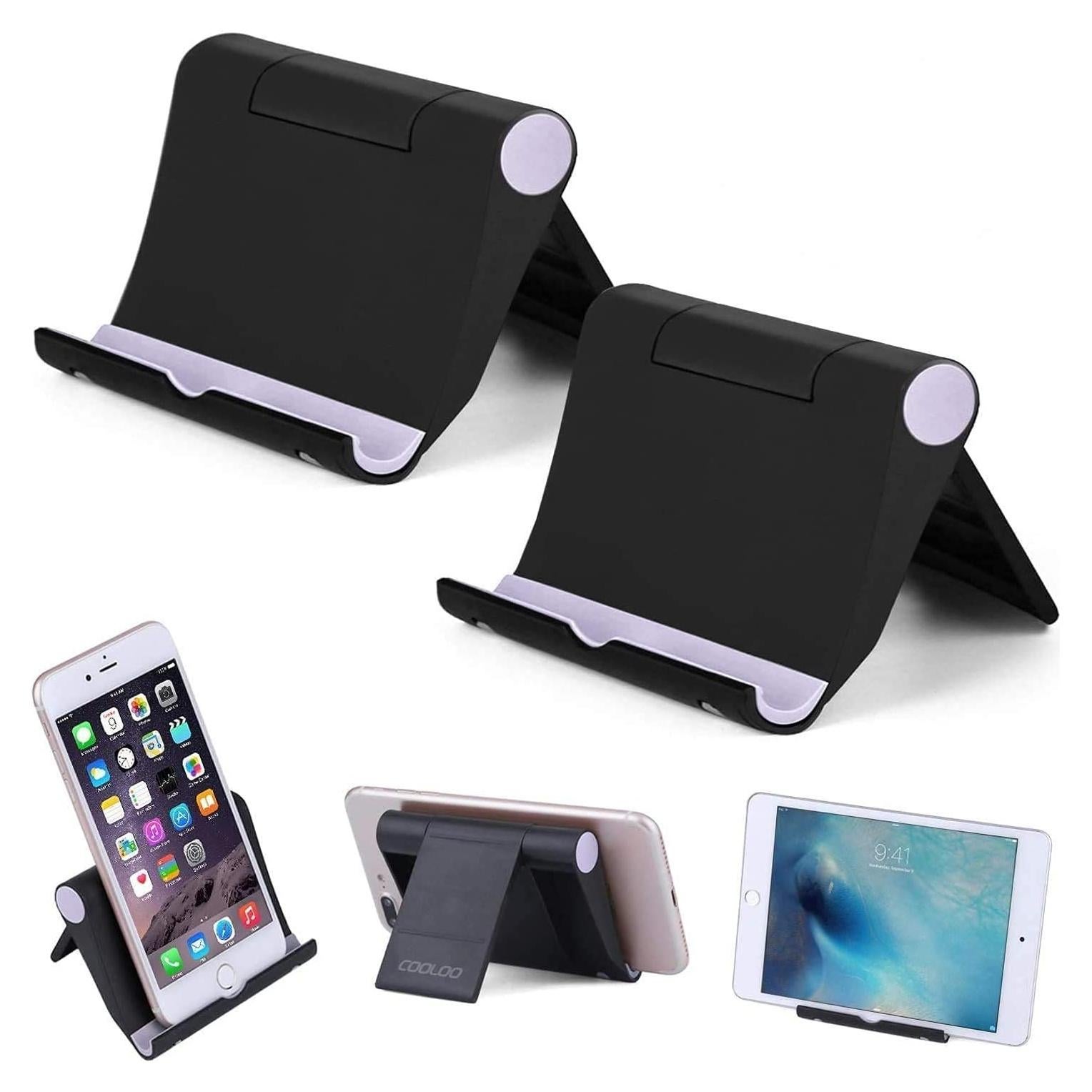 Soporte para Teléfono Móvil COOLOO Plegable 2 Piezas 6-11"