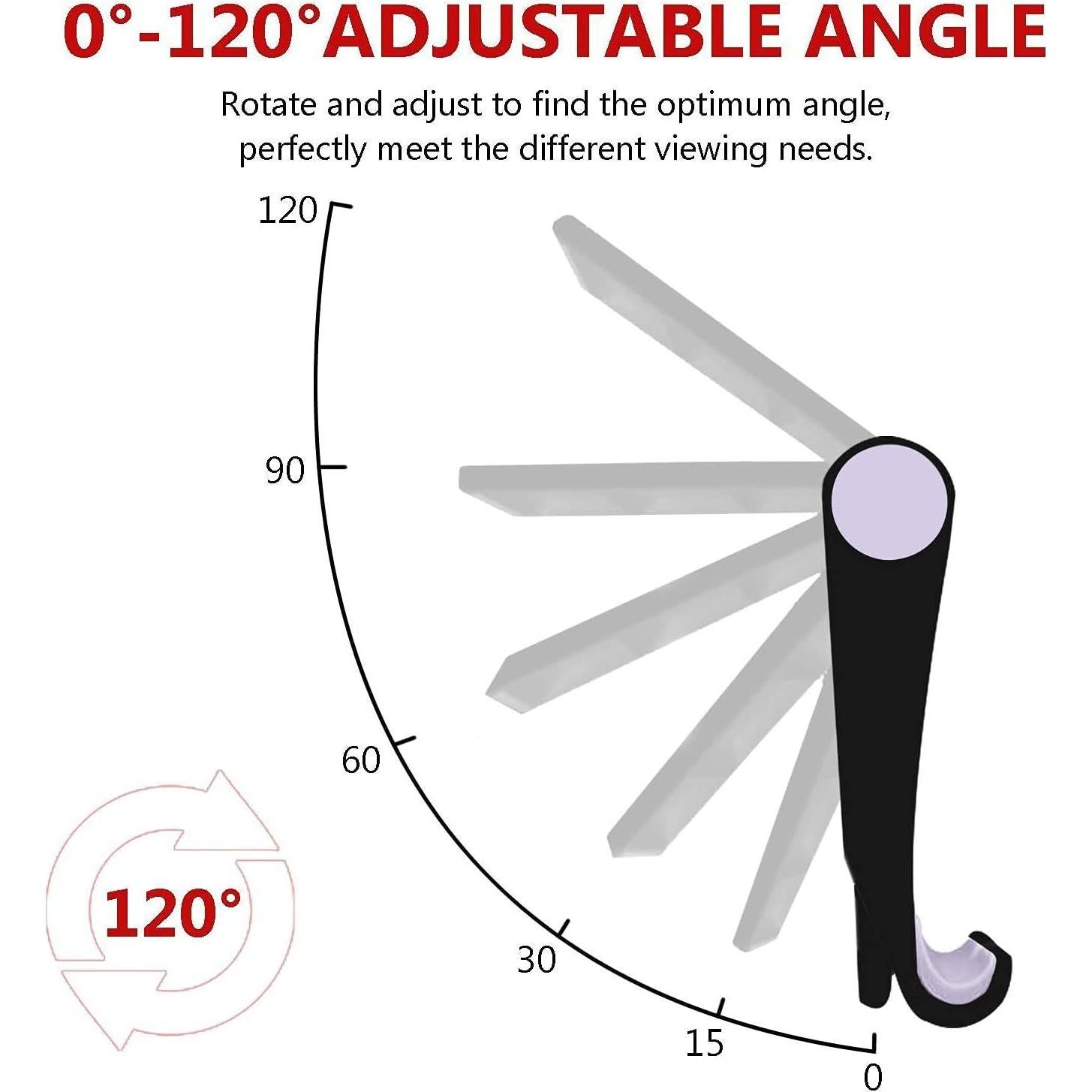 Soporte para Teléfono Móvil COOLOO Plegable 2 Piezas 6-11"