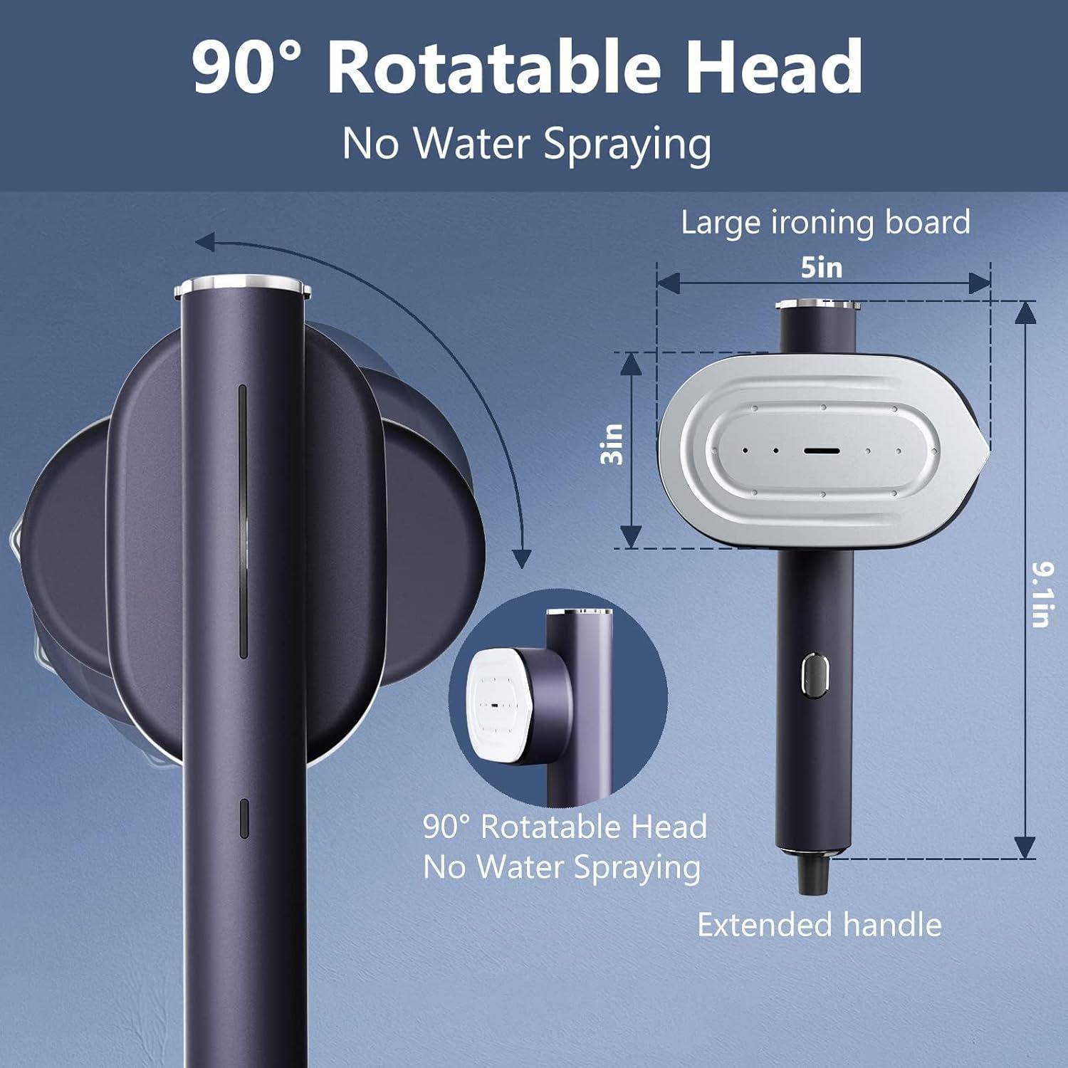 Vaporizador Portátil HULMAY 1200W Mini para Ropa 80ml