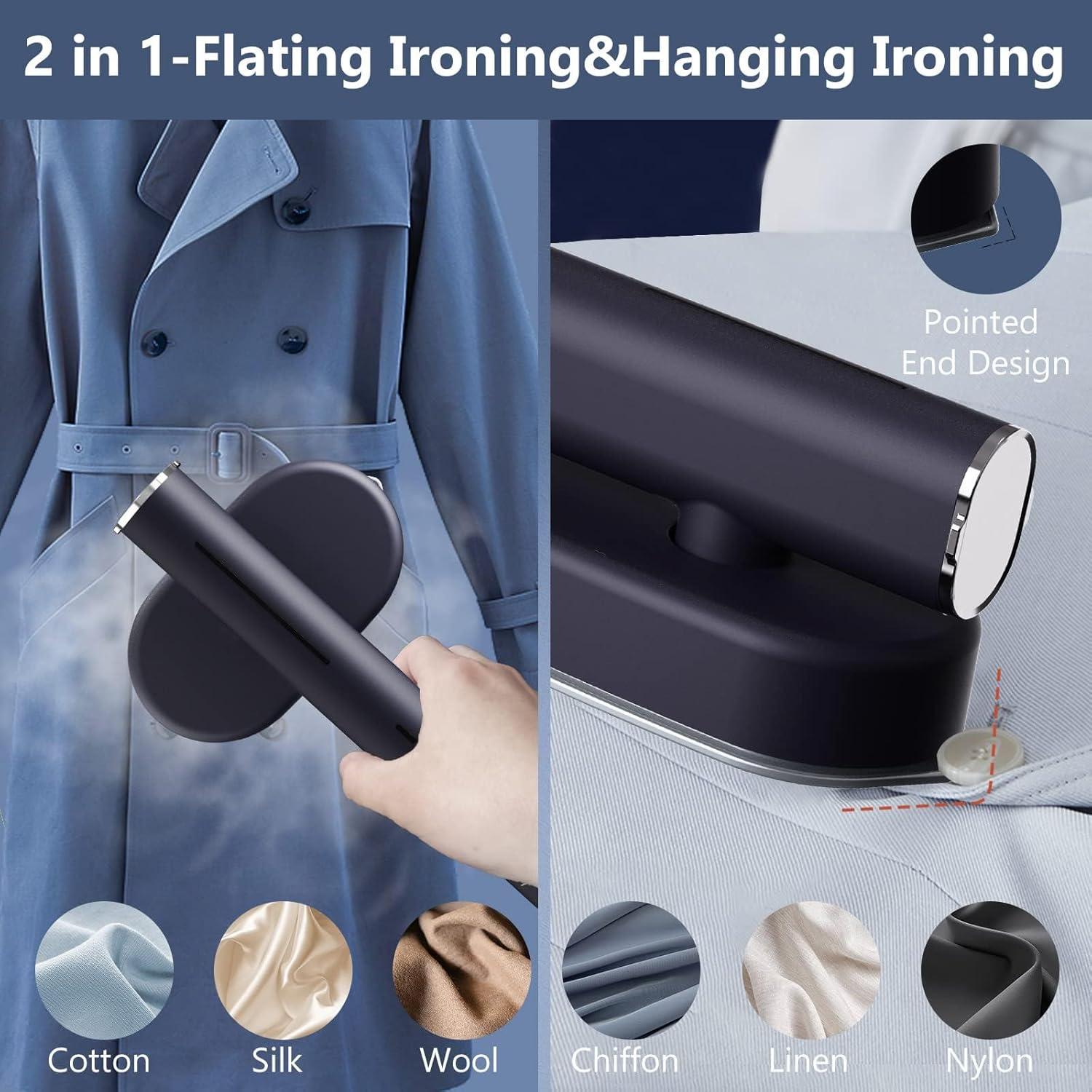 Vaporizador Portátil HULMAY 1200W Mini para Ropa 80ml