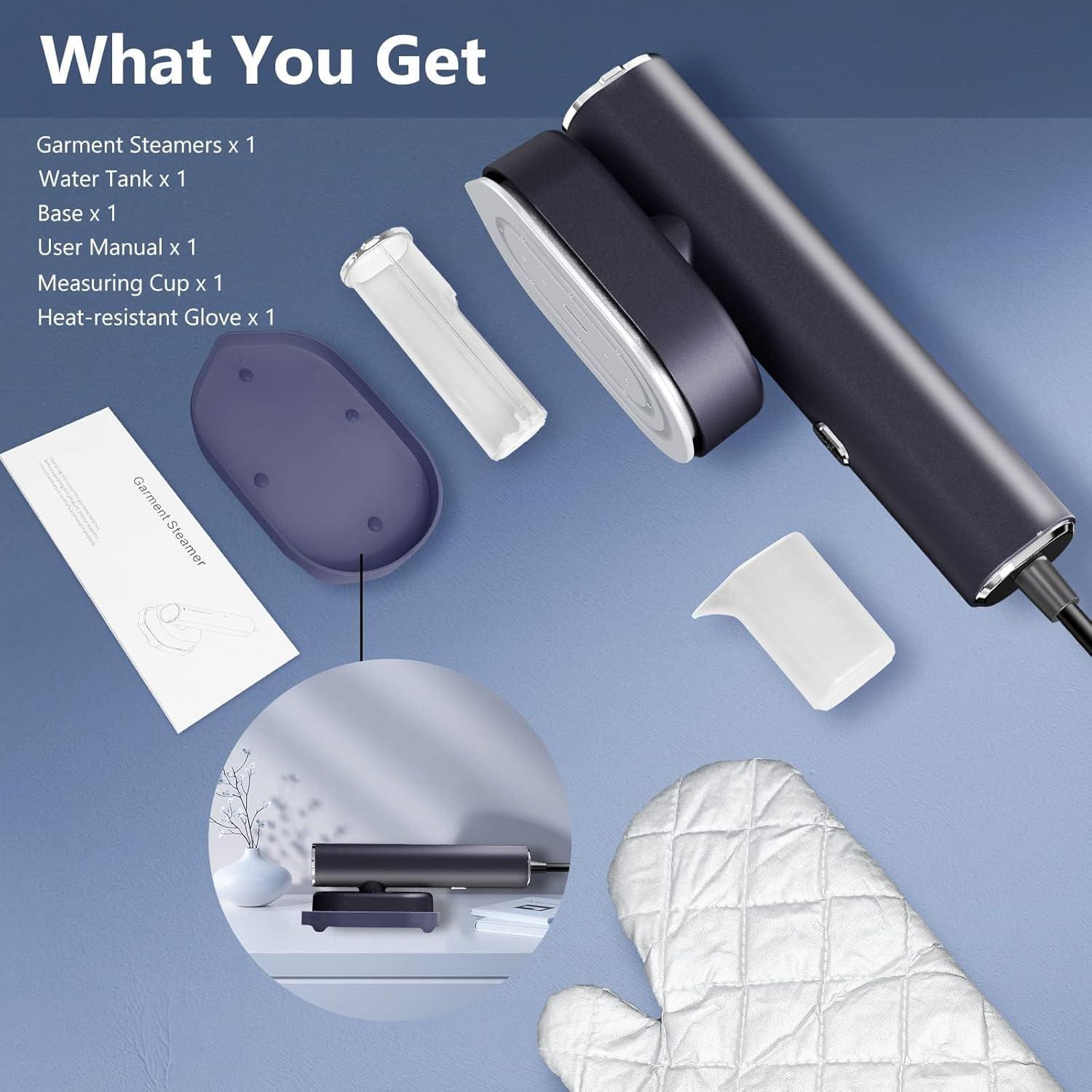 Vaporizador Portátil HULMAY 1200W Mini para Ropa 80ml