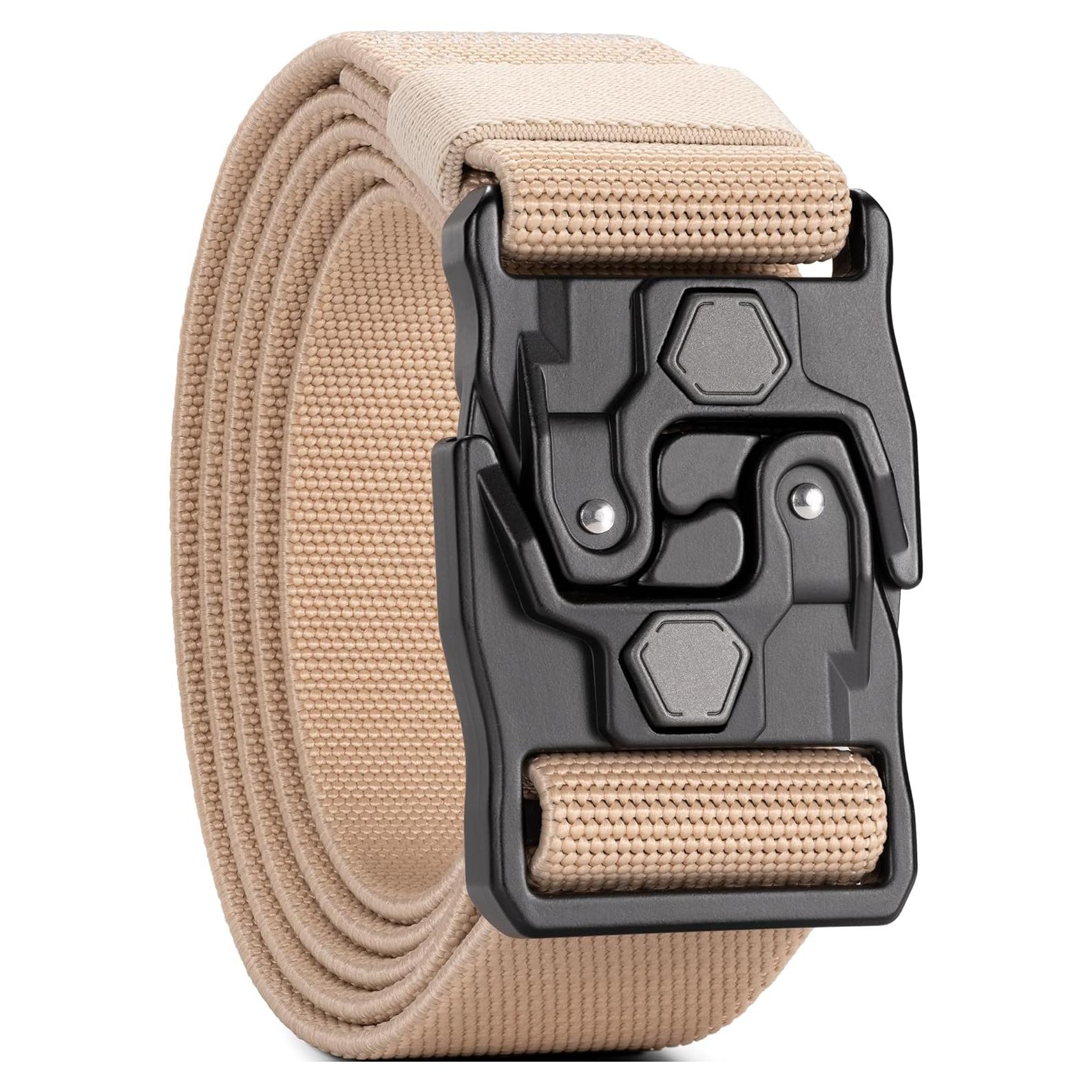 Cinturón Táctico GEIT, 3.8 cm Nylon Elástico Militar