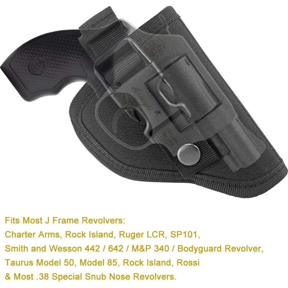 Clip de Cinturón Táctico Bursport para Revolver Snub Nose