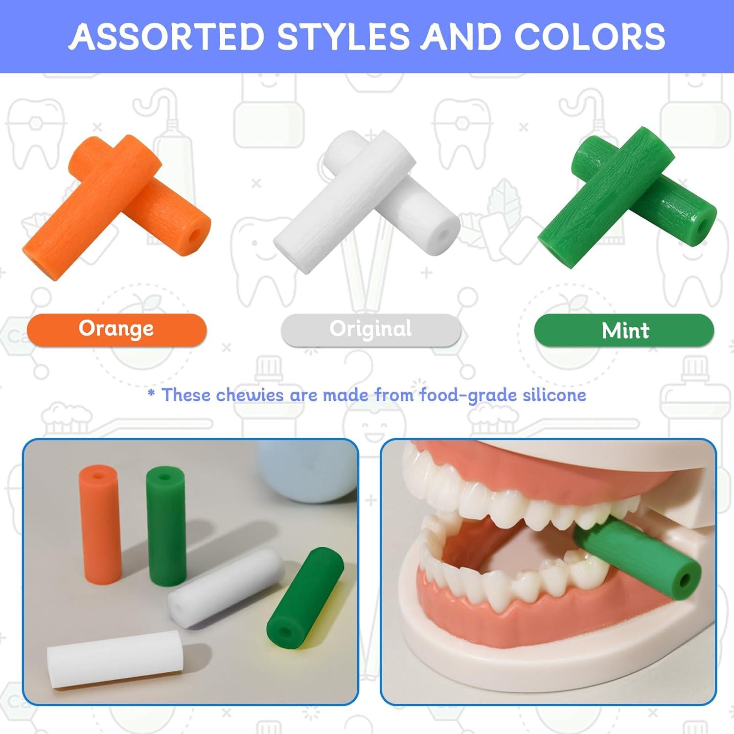 Paquete de 6 Chewies Ortodónticos Ceonam Multicolores