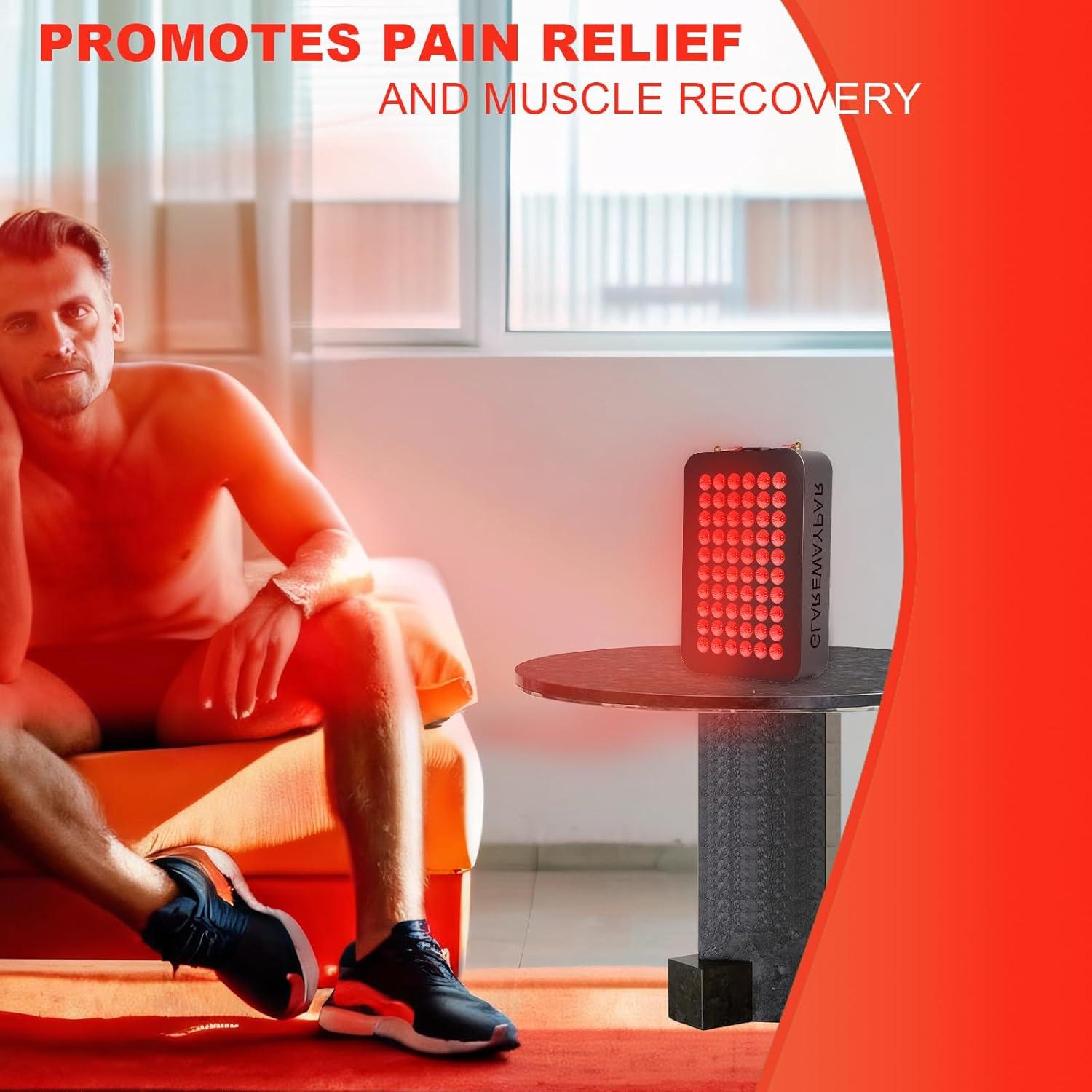 Panel de Terapia de Luz Roja GLAREWAY 660nm y 850nm