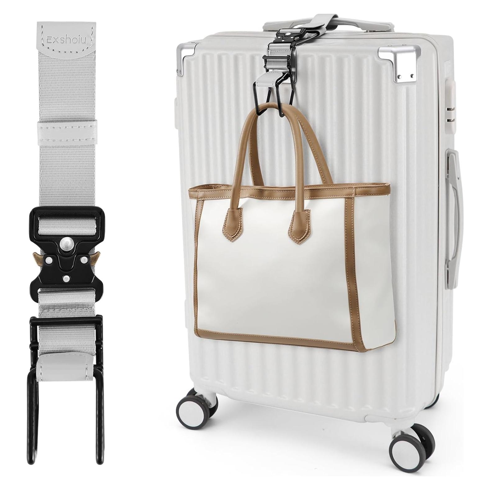 Correa de Gancho J Ajustable Exshoiu para Equipaje 20kg