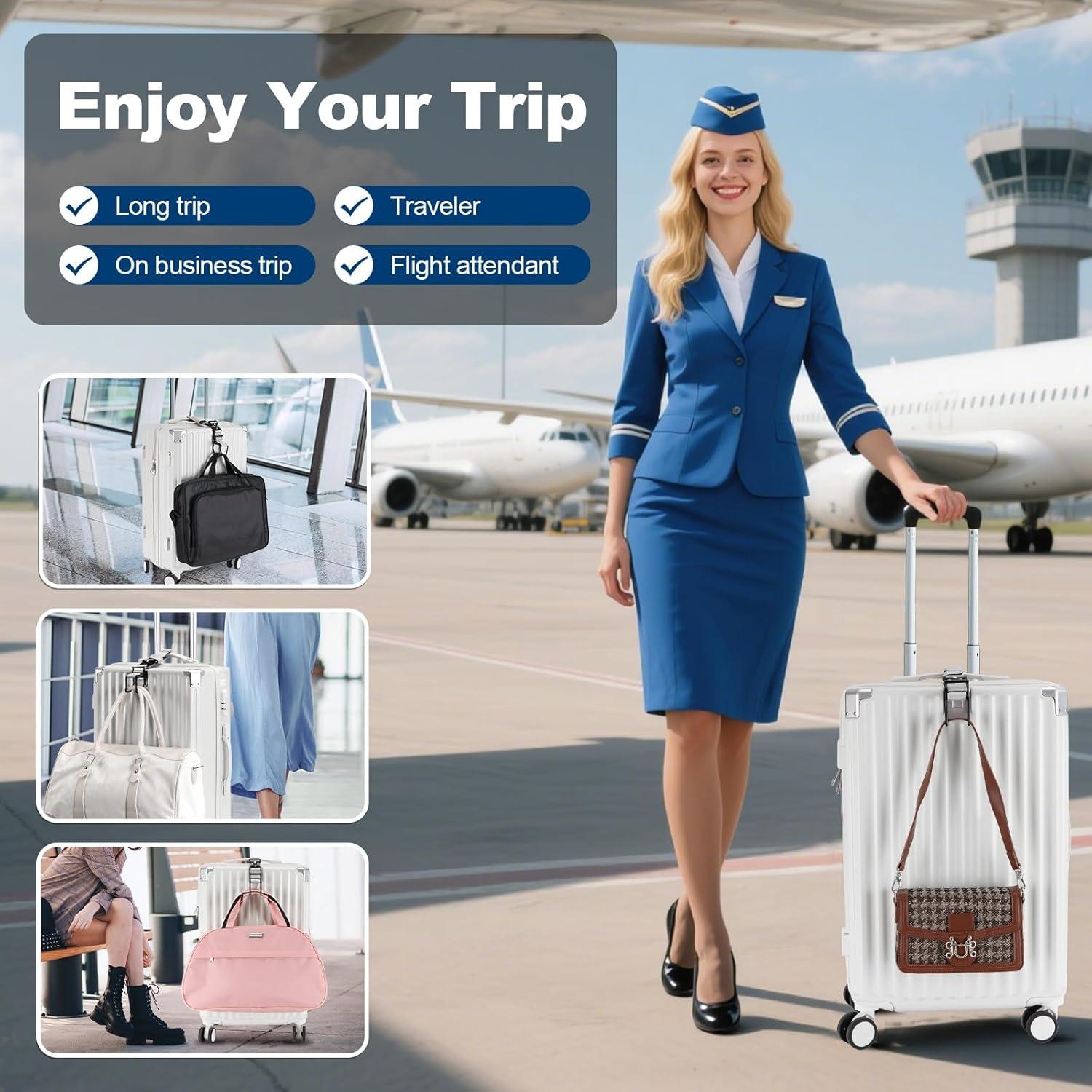 Correa de Gancho J Ajustable Exshoiu para Equipaje 20kg