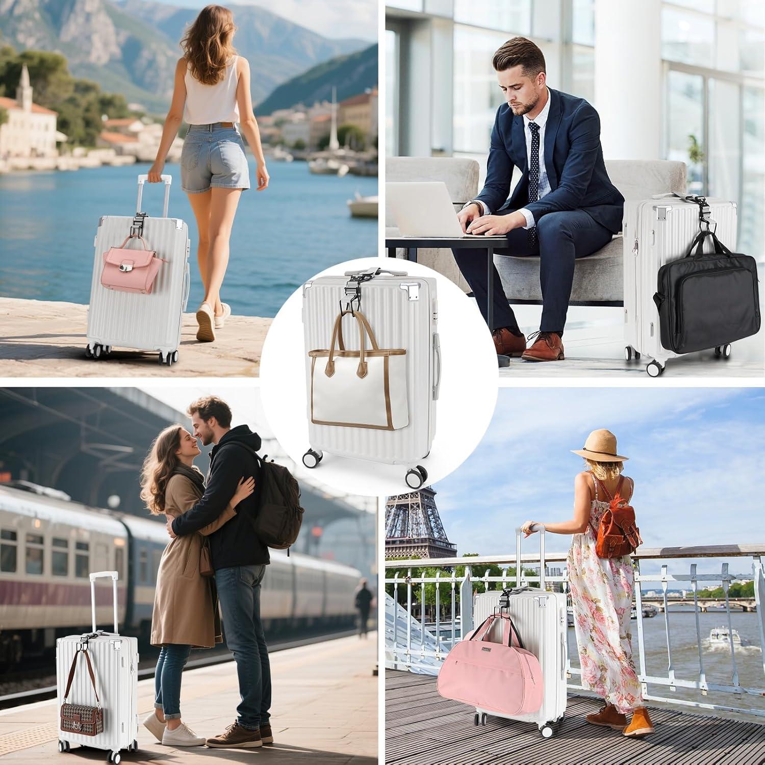 Correa de Gancho J Ajustable Exshoiu para Equipaje 20kg