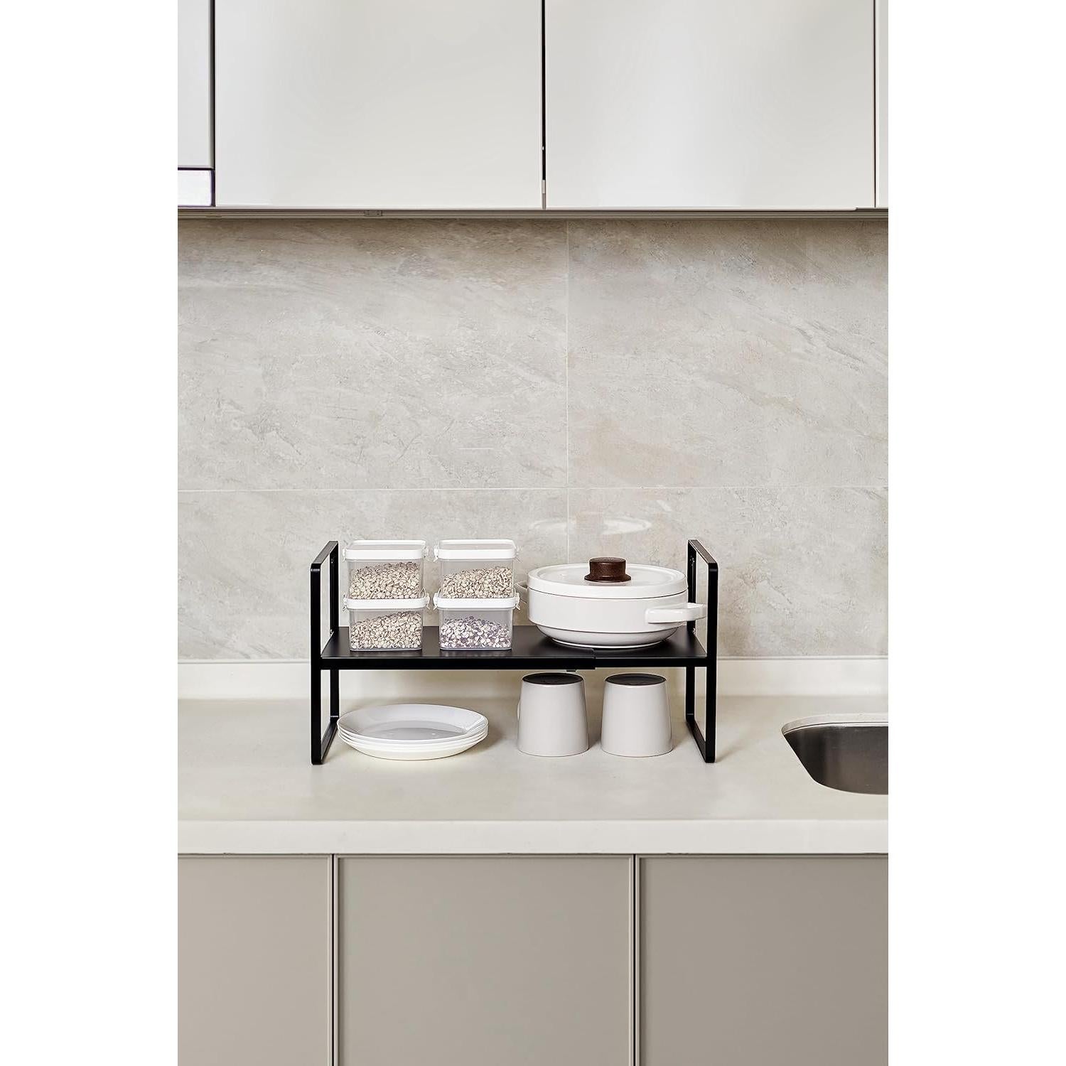 Estante de Gabinete Ajustable Nxconsu Expandible 35.1-62.9 cm