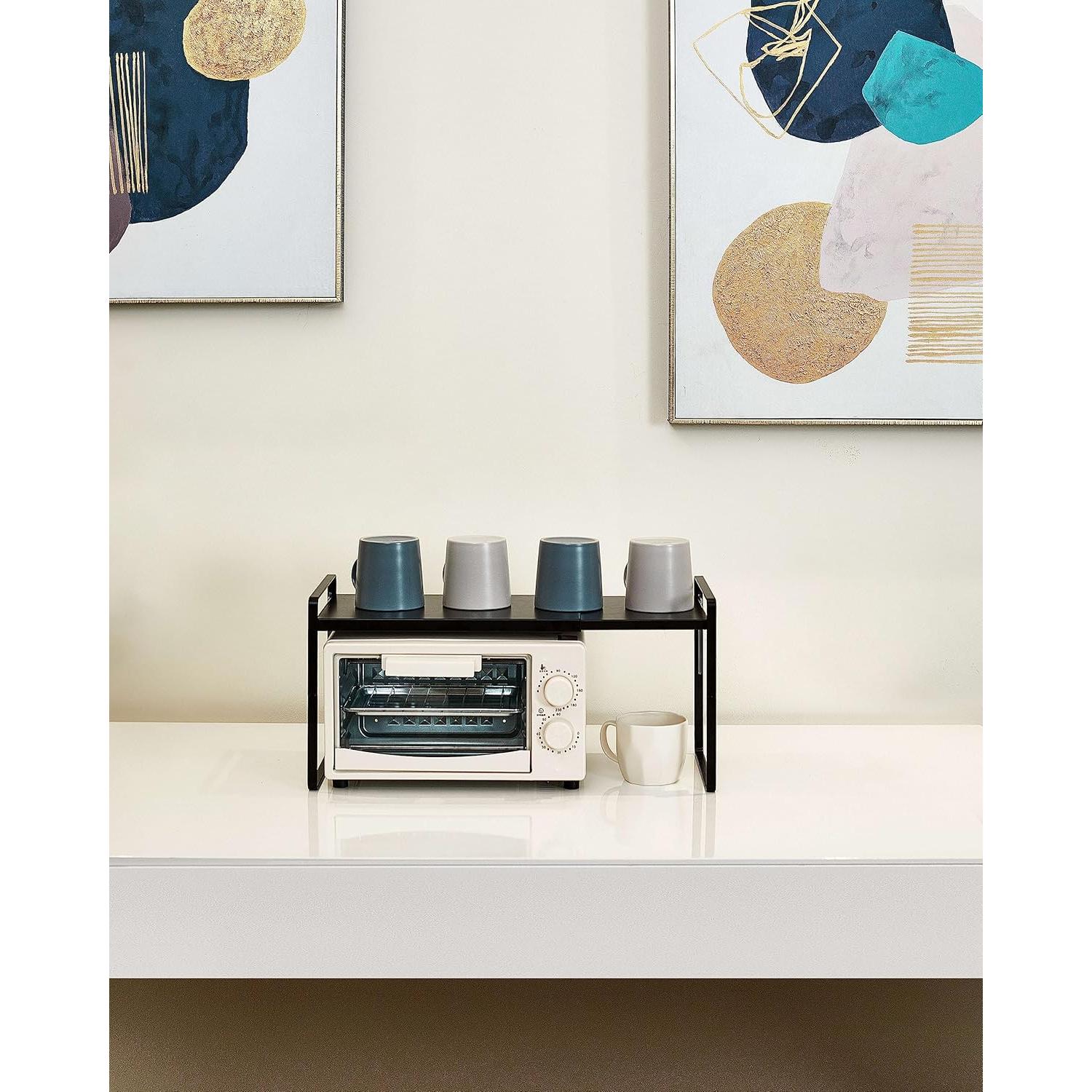 Estante de Gabinete Ajustable Nxconsu Expandible 35.1-62.9 cm