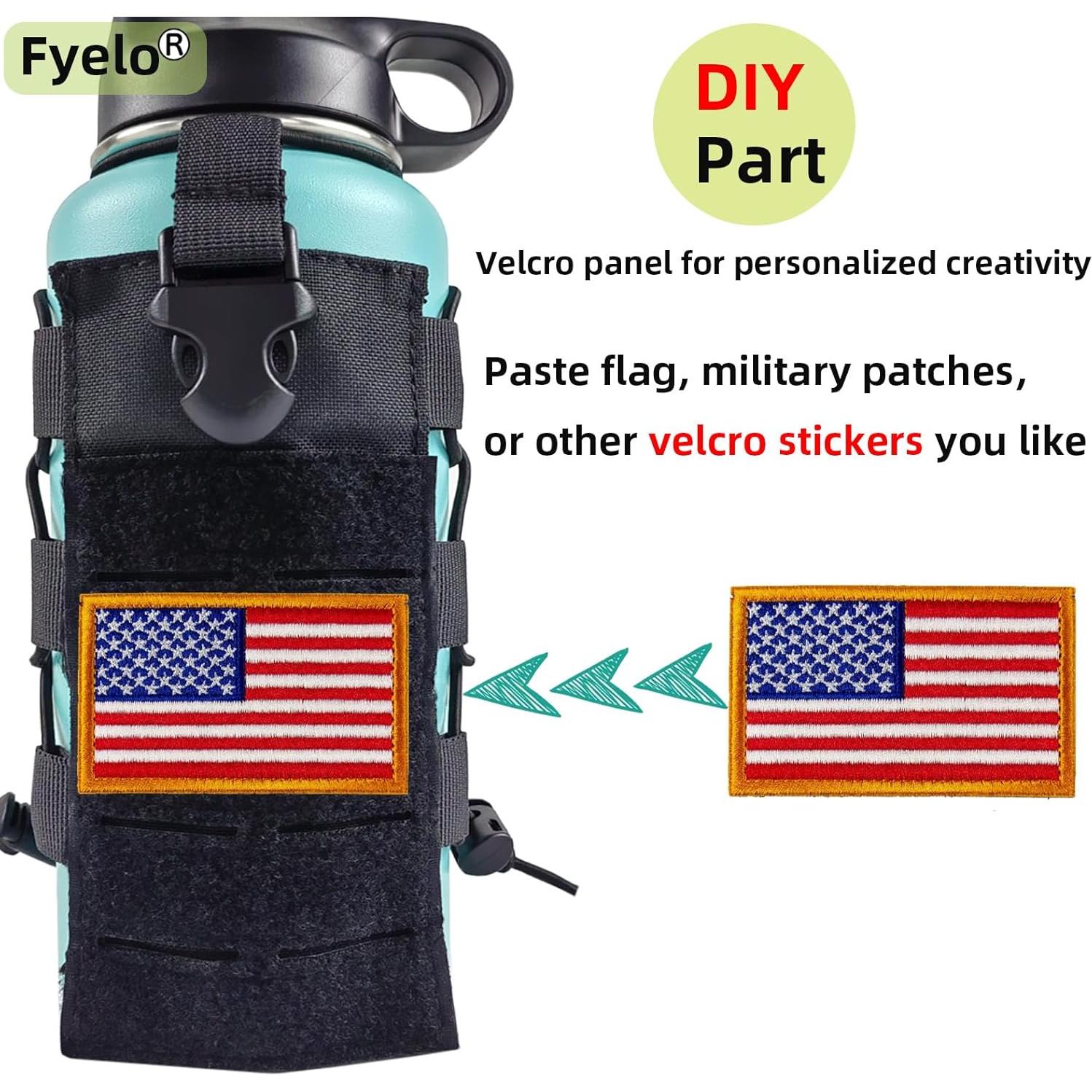 Soporte para Botellas de Agua Fyelo Molle 16-64 oz Multiuso