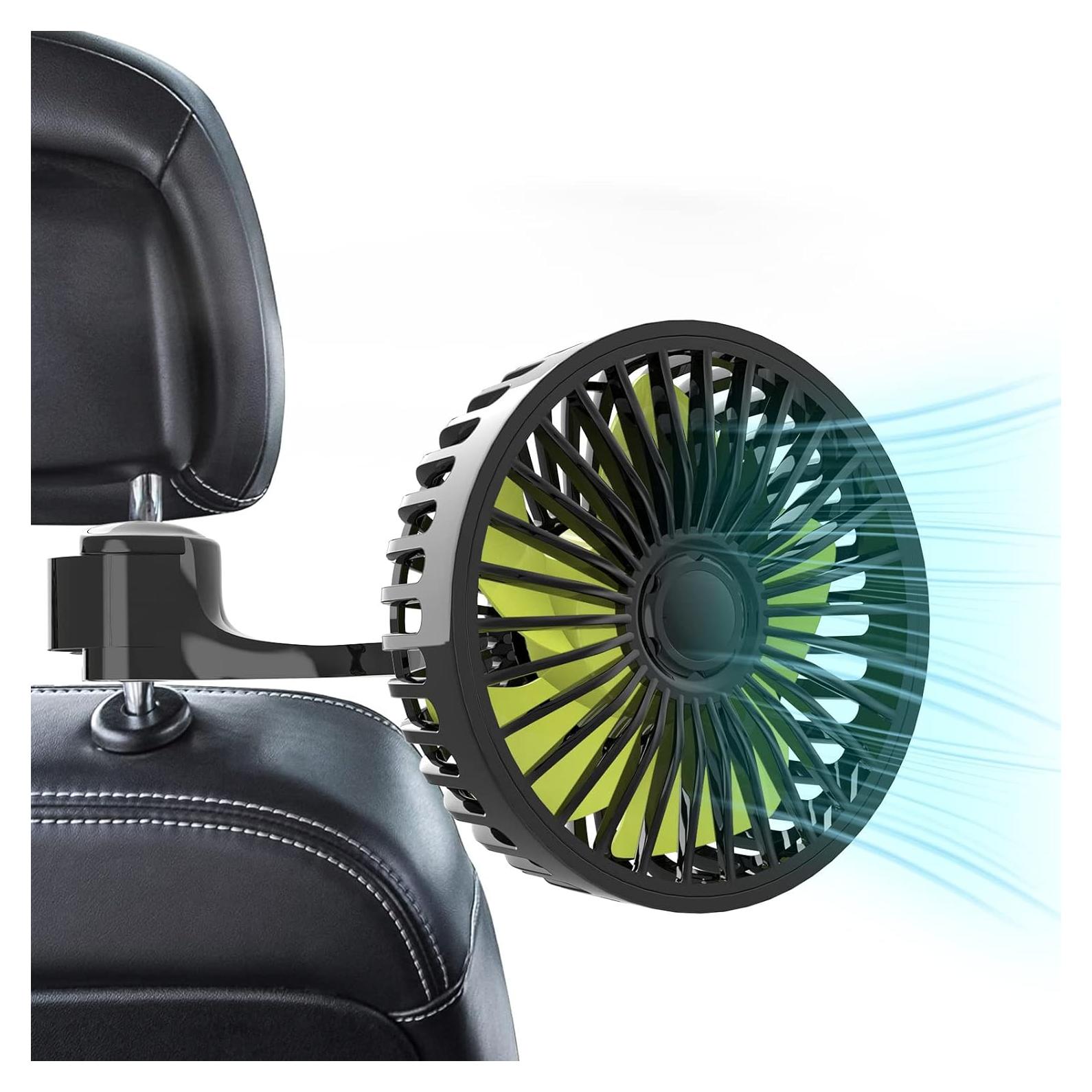 Ventilador USB para Asientos de Auto Dealswin CZFS 3 Velocidades