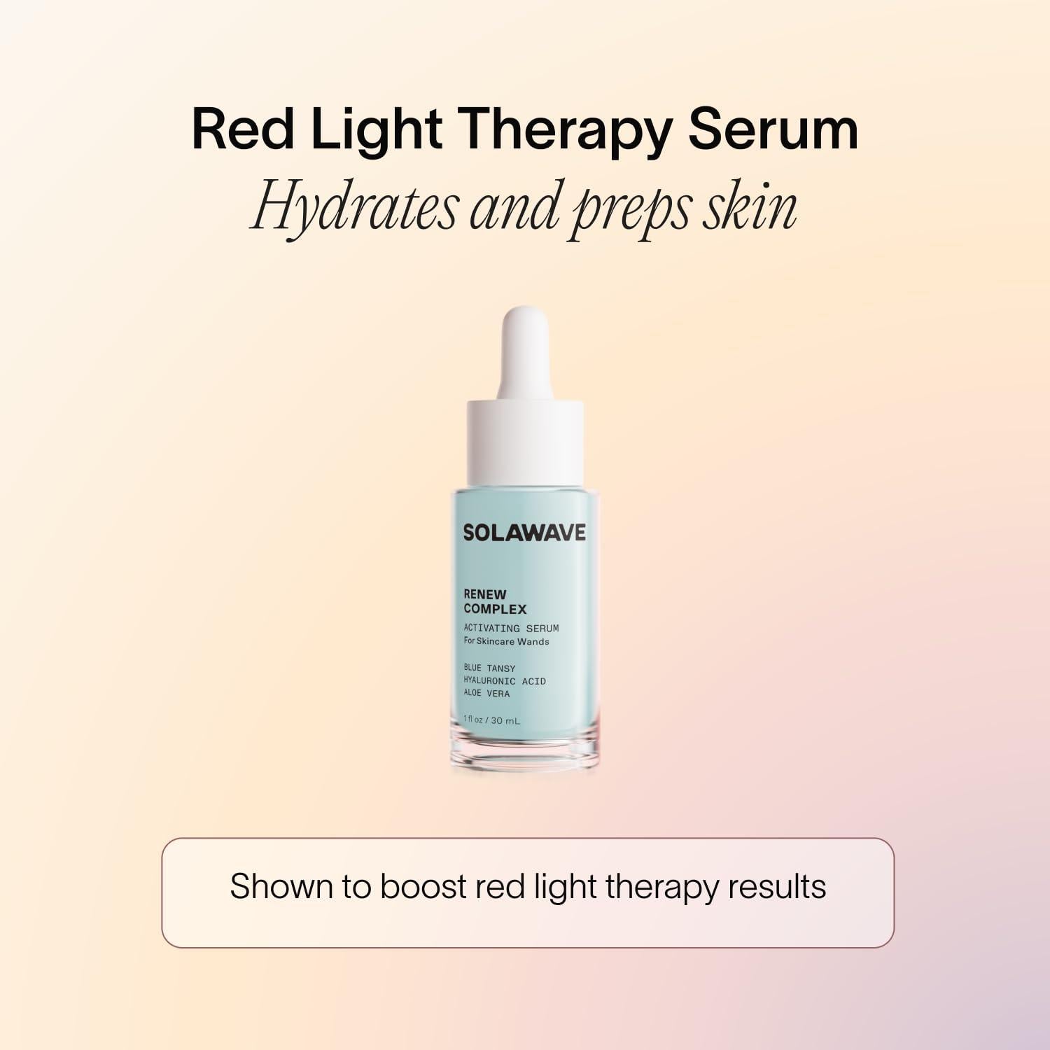 Suero Activador Renew Solawave 29.57 ml para Cara y Cuello