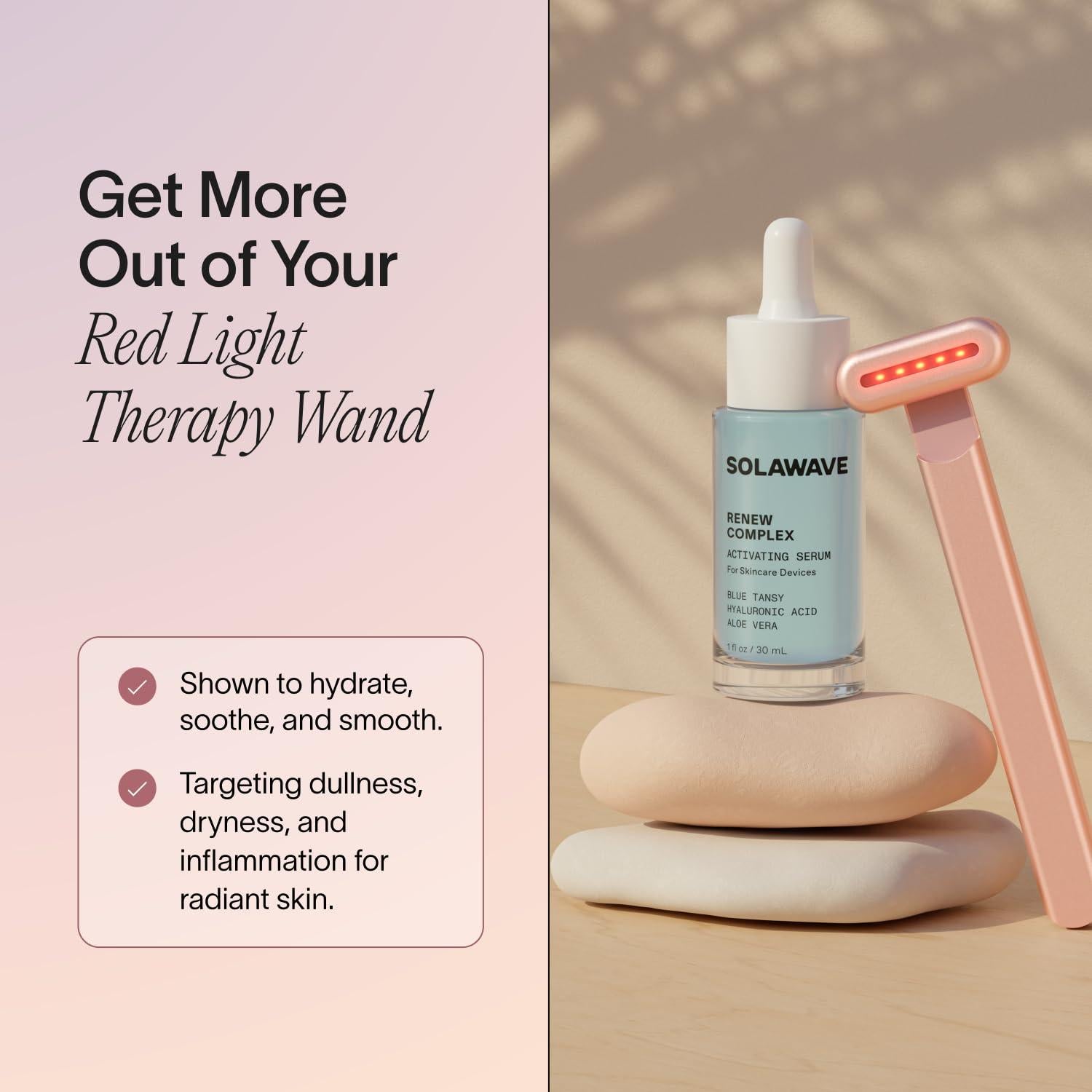 Suero Activador Renew Solawave 29.57 ml para Cara y Cuello