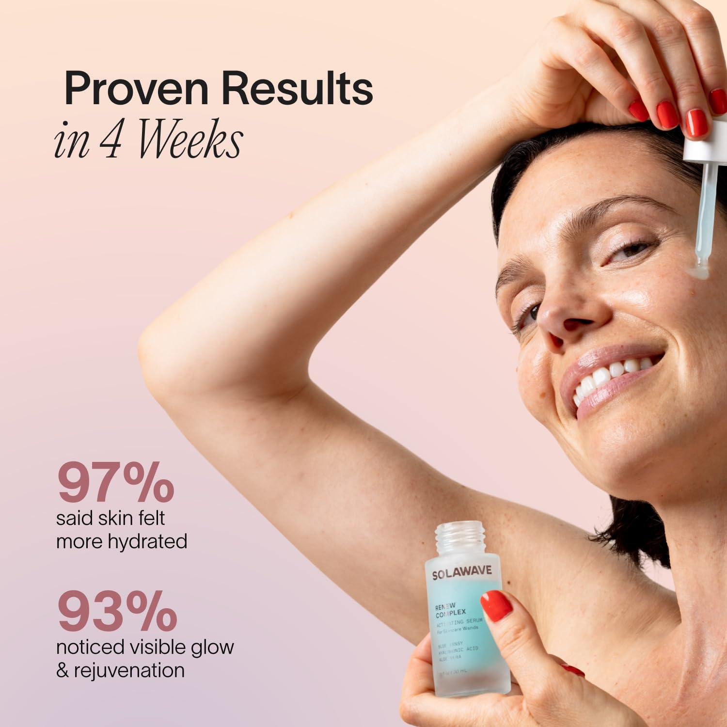 Suero Activador Renew Solawave 29.57 ml para Cara y Cuello