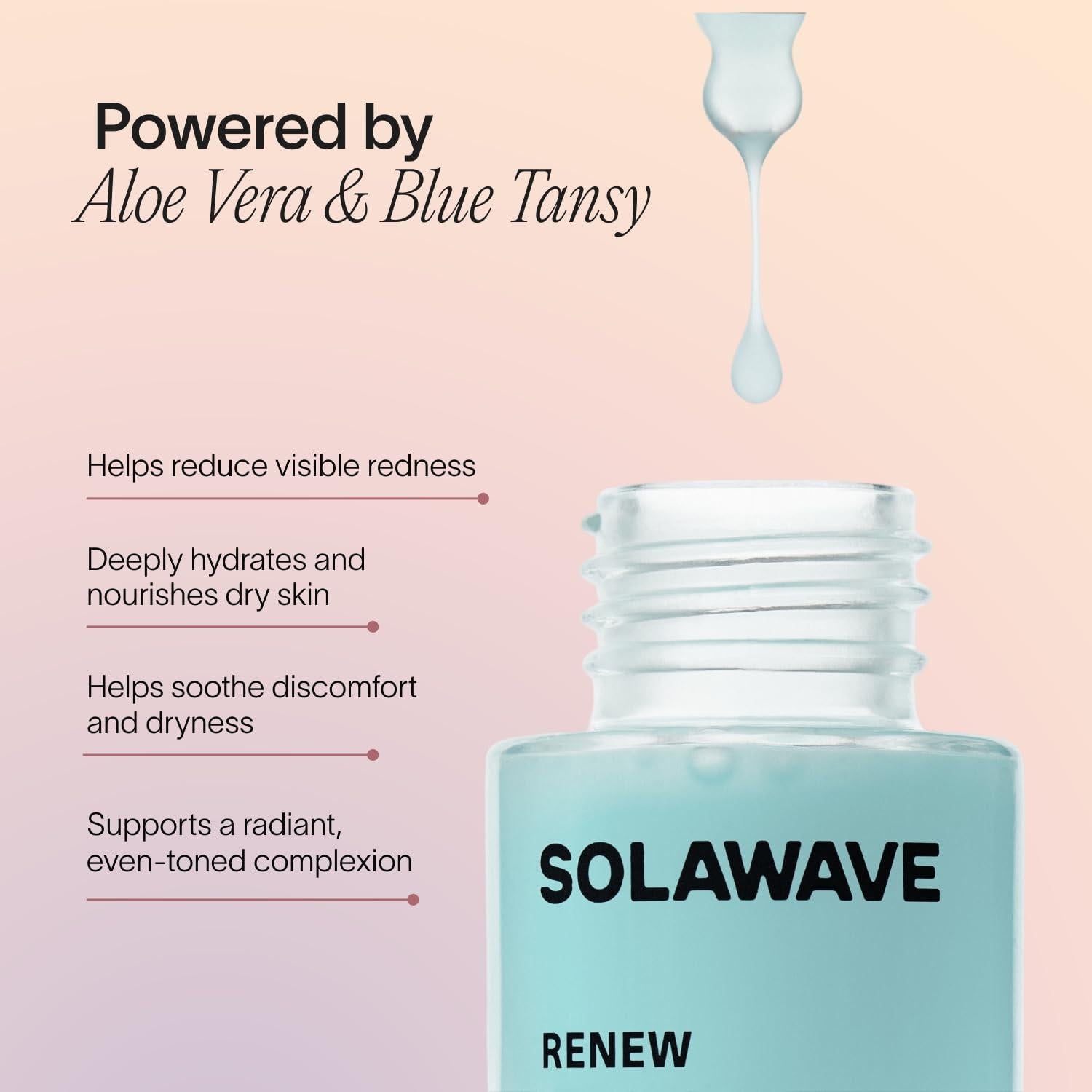 Suero Activador Renew Solawave 29.57 ml para Cara y Cuello