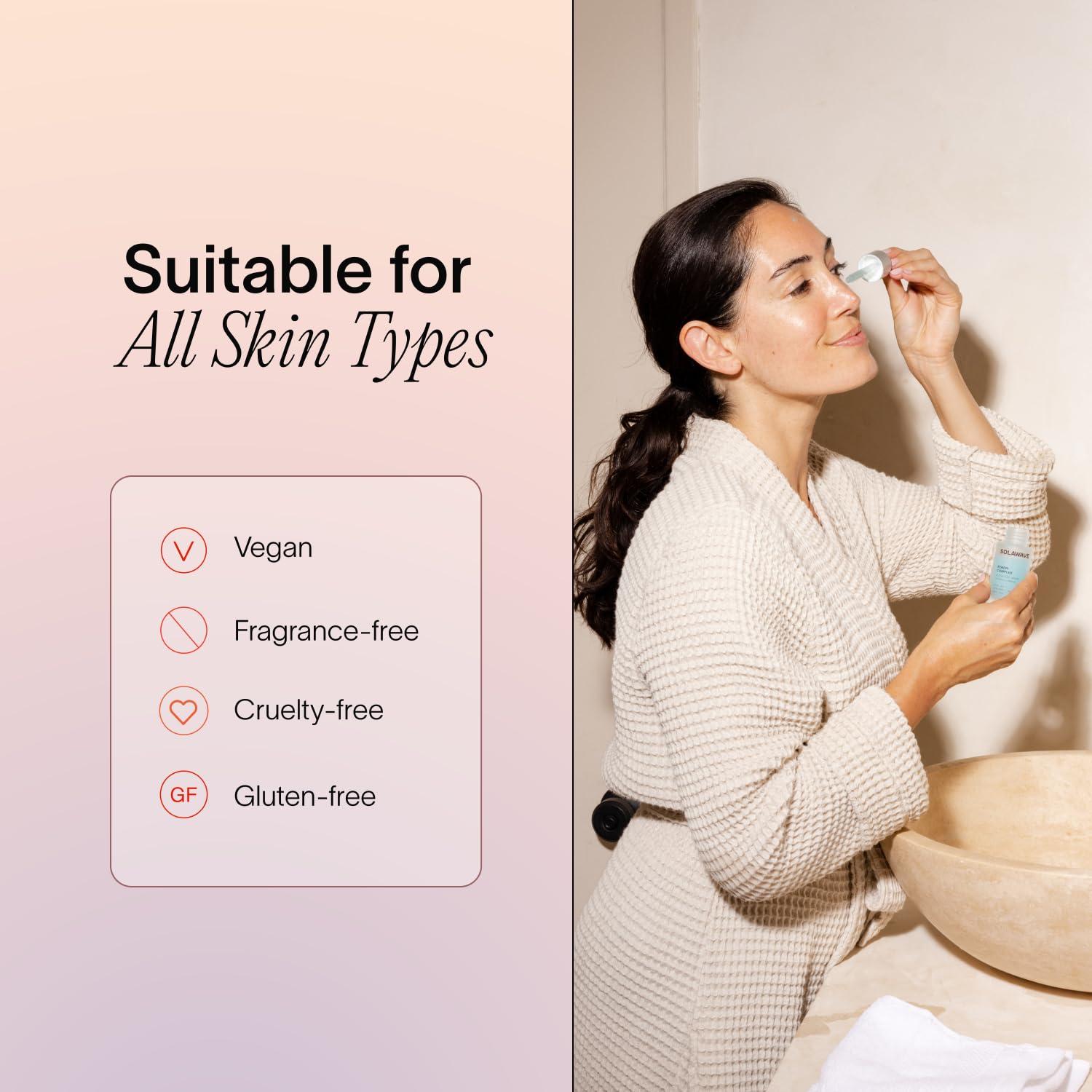 Suero Activador Renew Solawave 29.57 ml para Cara y Cuello