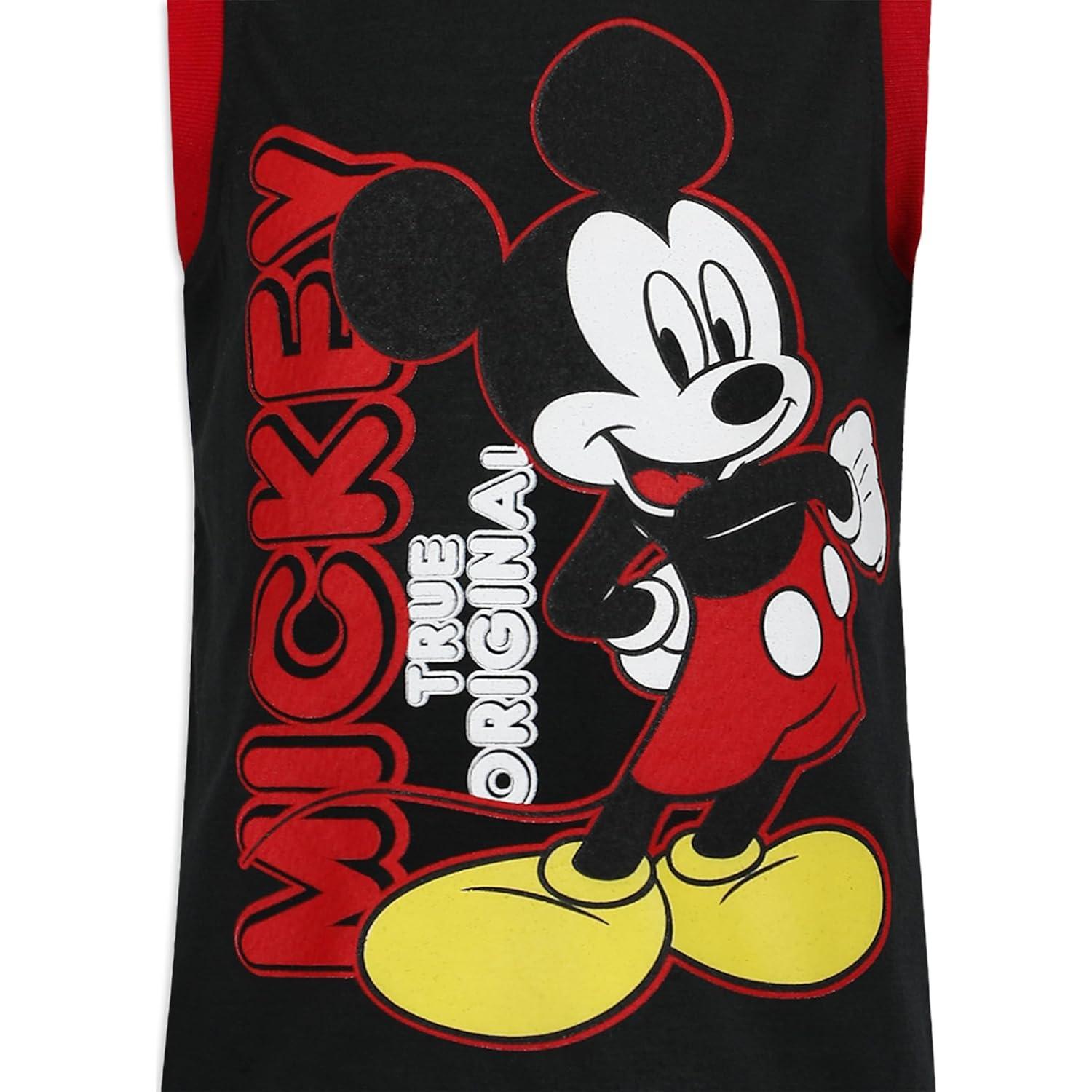 Conjunto camiseta sin mangas y pantalones cortos Disney Mickey 2T
