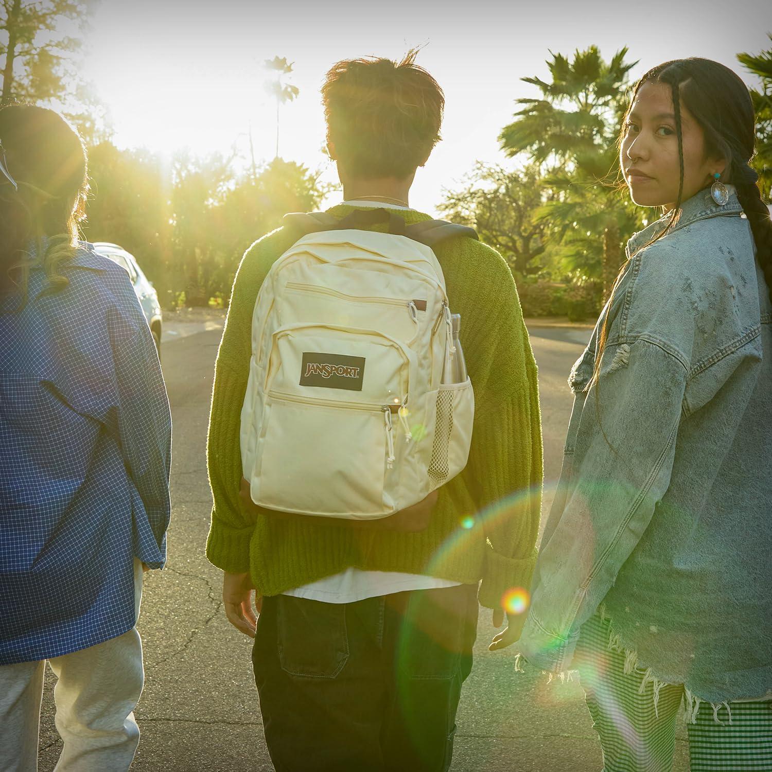 Mochila JanSport Cool con funda para laptop 15" - Azul