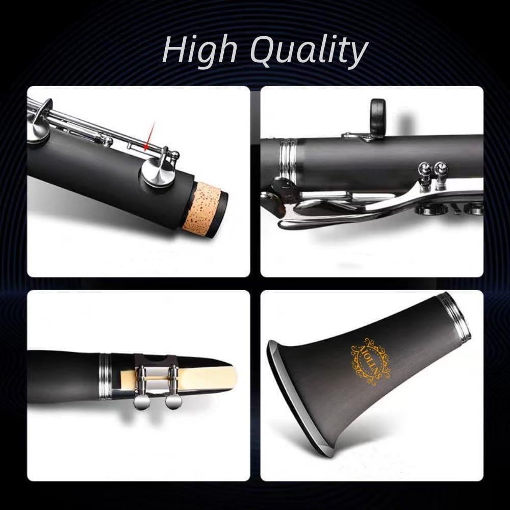 Clarinete JCL-100 Bb Estudiante con Accesorios y Funda