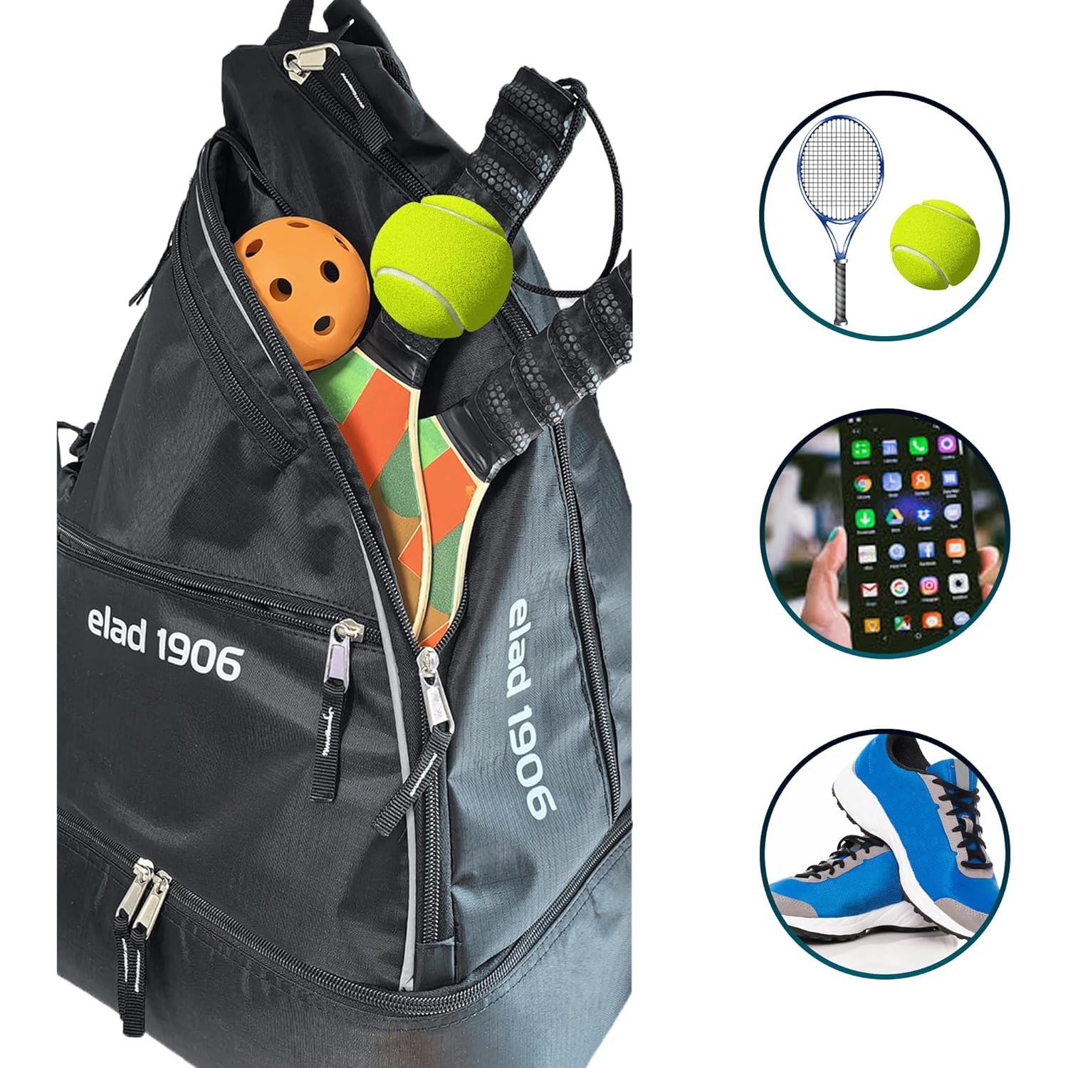 Bolsa de Pickleball ELAD 1906 - Mochila Unisex 49L