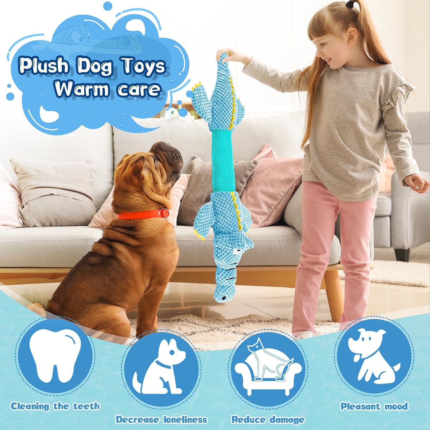 Juguete Interactivo para Perros WOWBALA 61 cm Azul