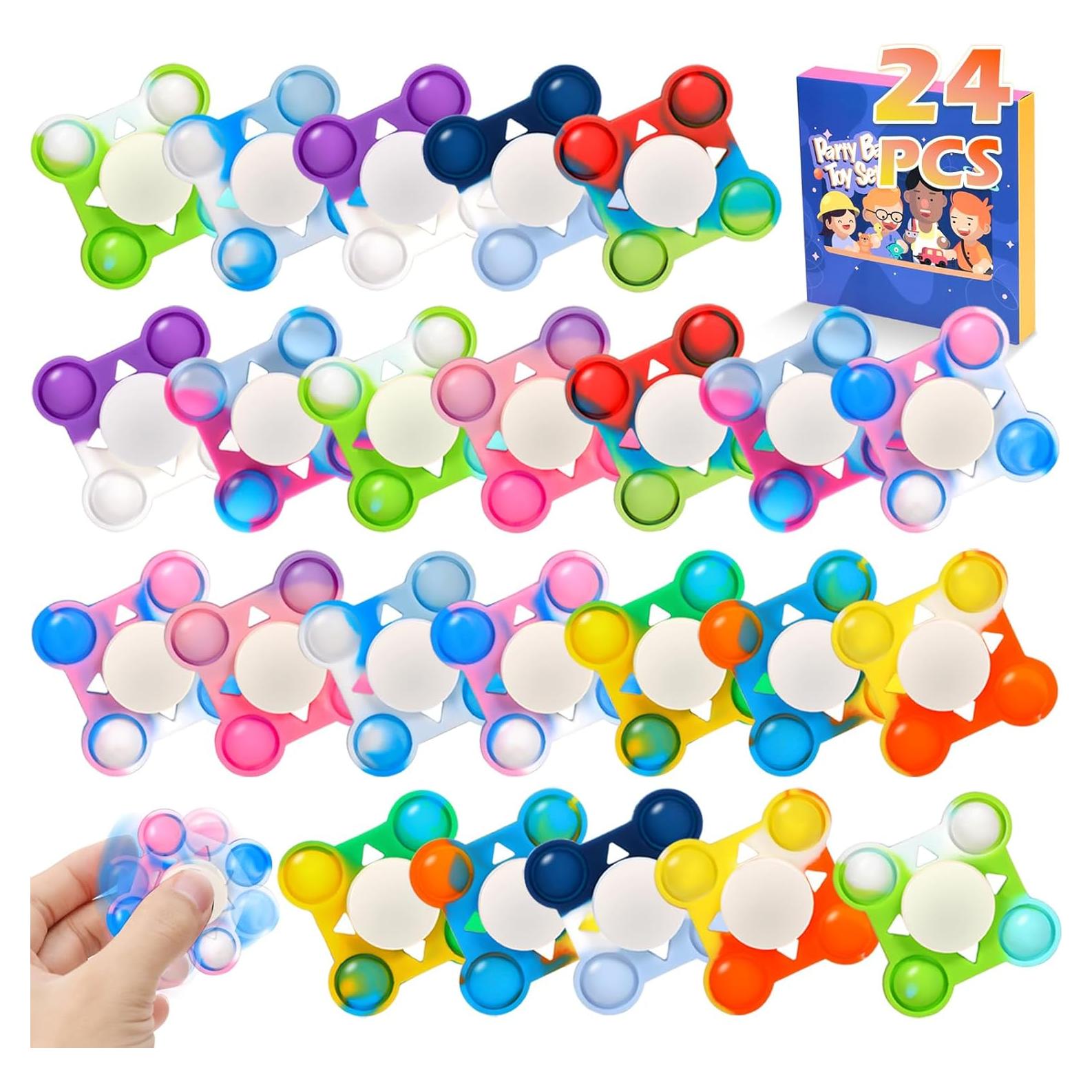 24 Piezas Fidget Spinners ASPULU - Juguetes Sensoriales Antiestrés