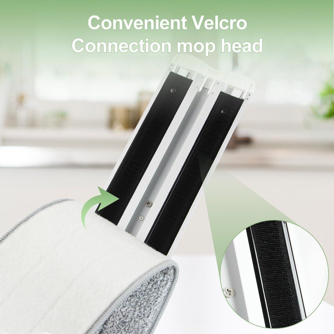 Mopa de Microfibra CQT 18" con Mango de Acero Inoxidable