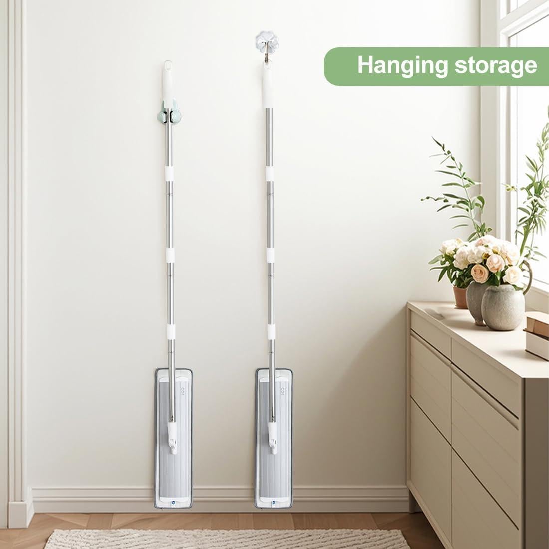 Mopa de Microfibra CQT 18" con Mango de Acero Inoxidable