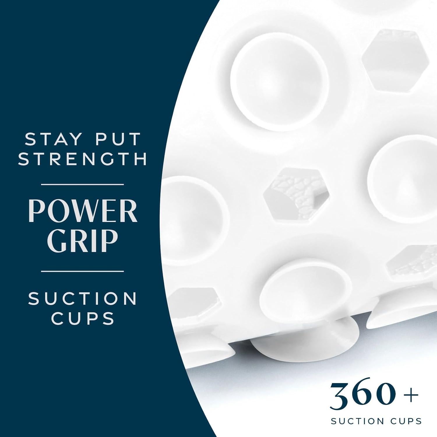 Tapete Antideslizante SlipX Solutions 99x41cm Blanco