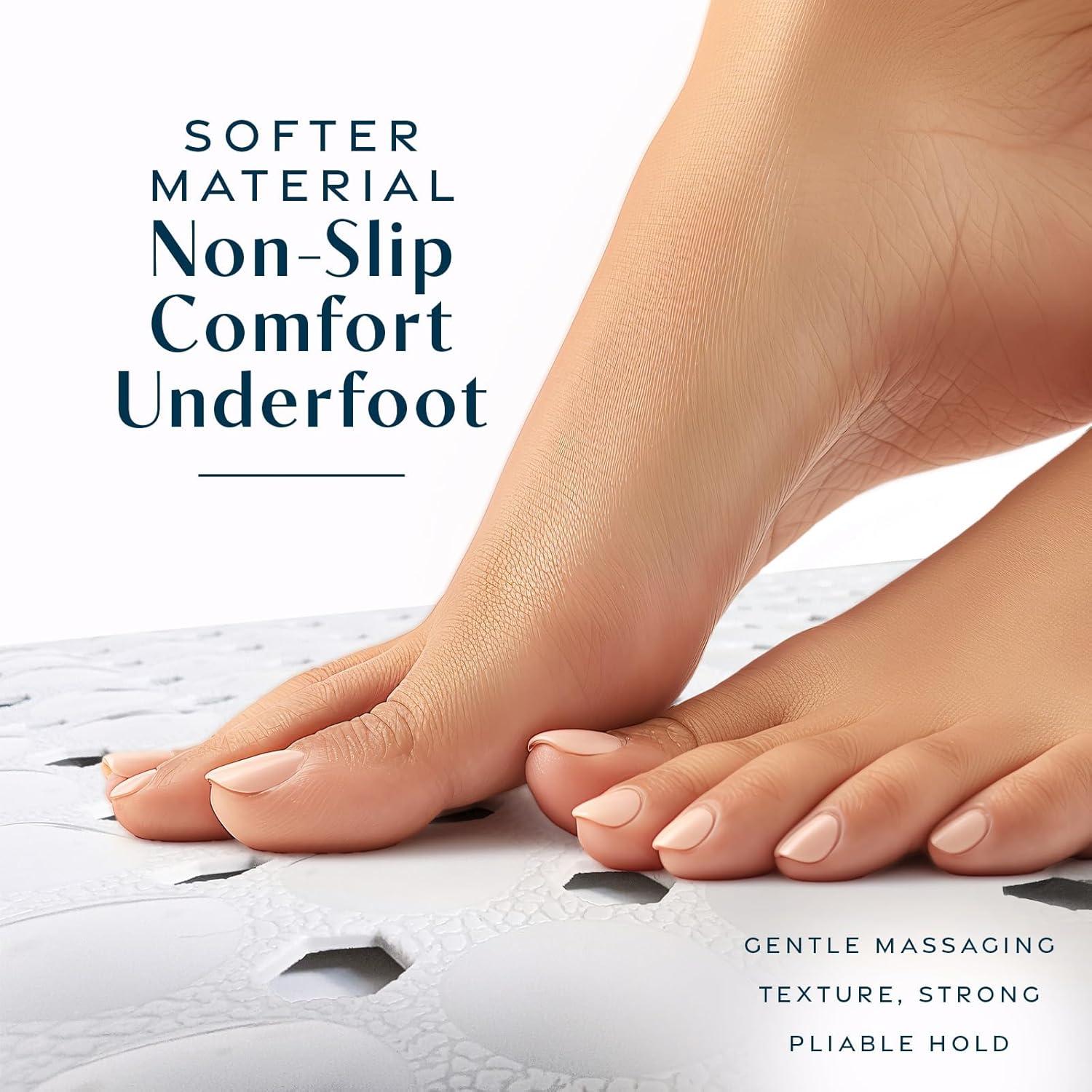 Tapete Antideslizante SlipX Solutions 99x41cm Blanco