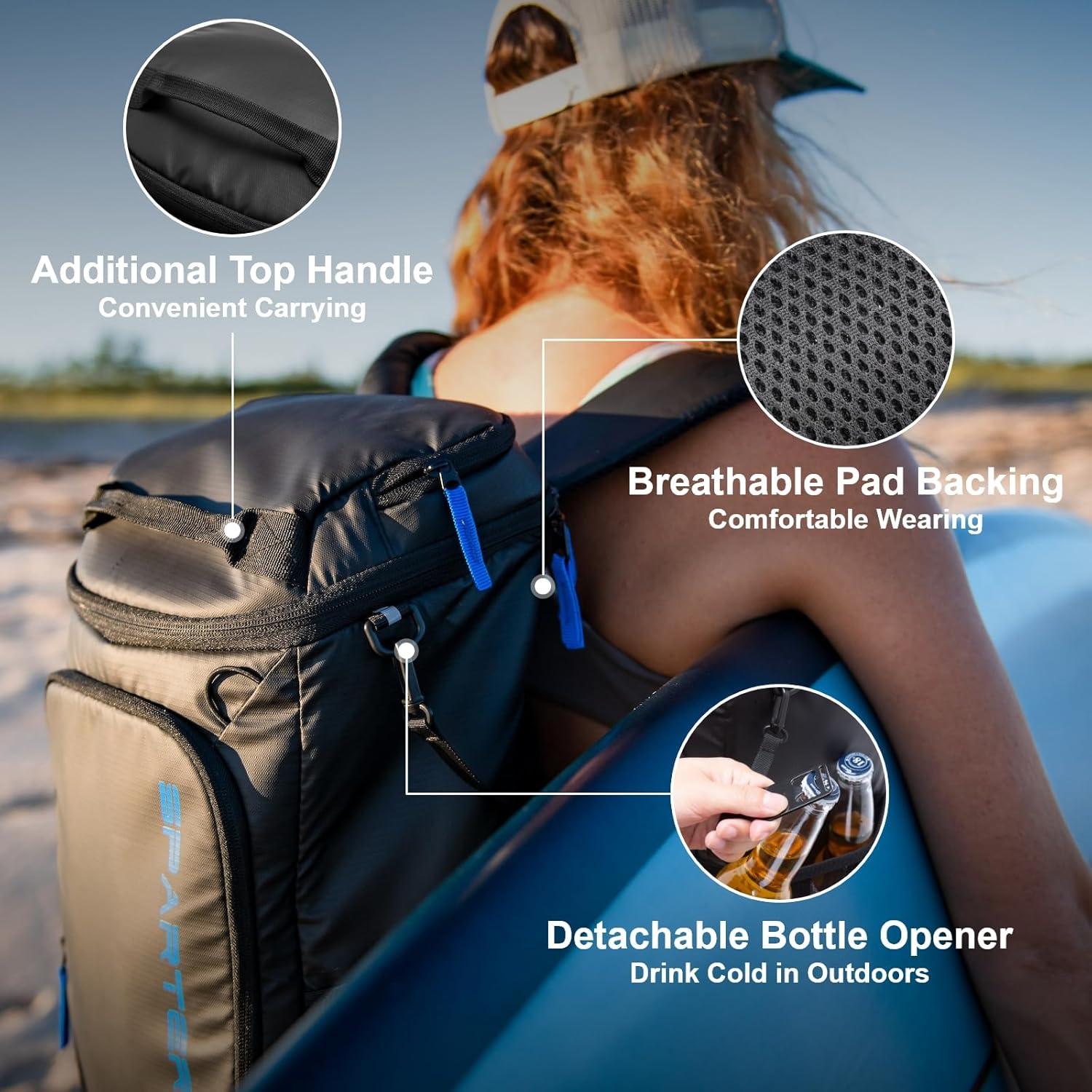 Mochila Enfriadora SPARTER SP-9856-02 30 Latas Aislada