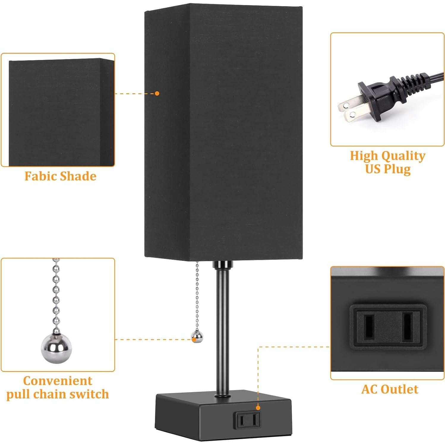 Lámpara de Mesa Dott Arts con 3 Modos de Color y Salida CA