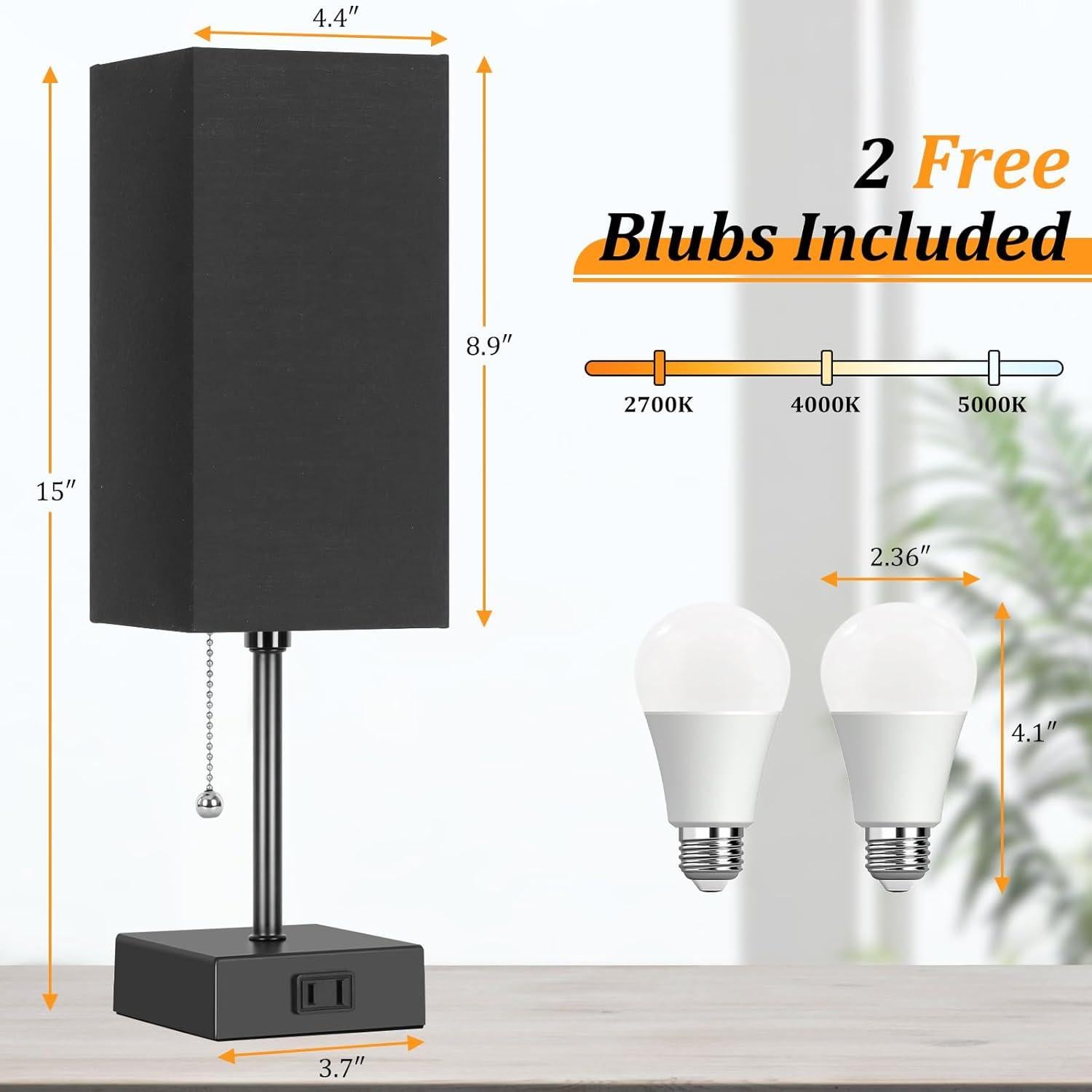 Lámpara de Mesa Dott Arts con 3 Modos de Color y Salida CA