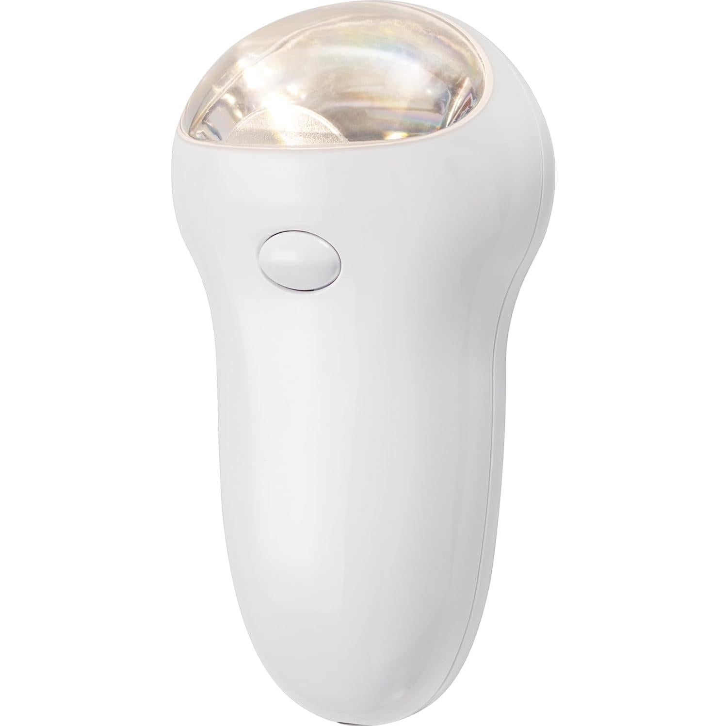 GE 3-in-1 LED Power Failure Night Light, Emergency Flashlight, Plug-In, Rechargeable, Light Sensing, Auto On/Off, Foldable Plug, Soft White, Hurricane, Storm, Tornado, Glossy White Finish, 11281