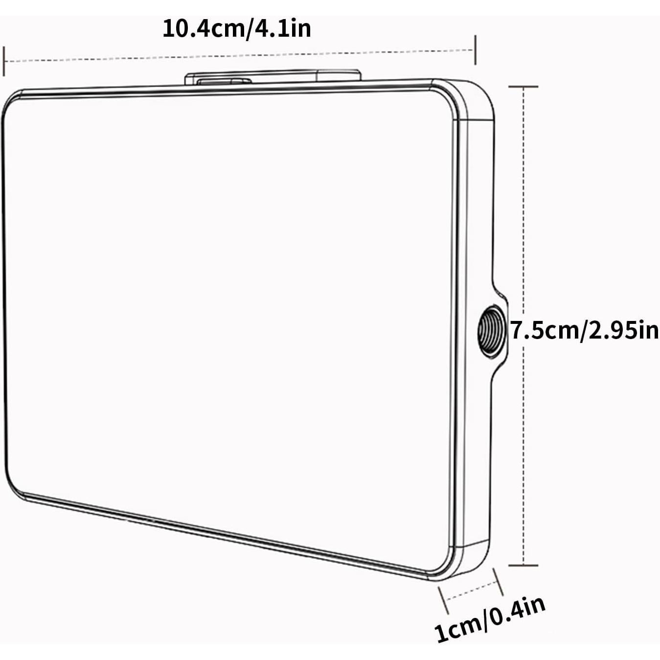 Luz de Video LED RGB Portátil Desiontal US-M-16 1500mAh