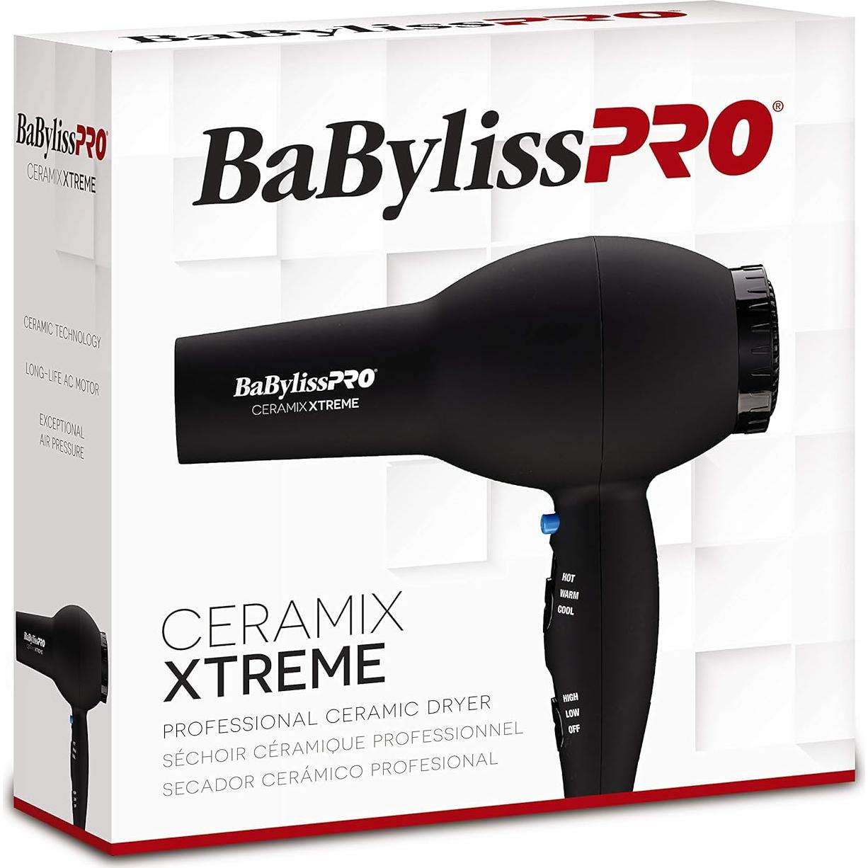 Secador de Pelo BaBylissPRO Ceramix Xtreme 1000W