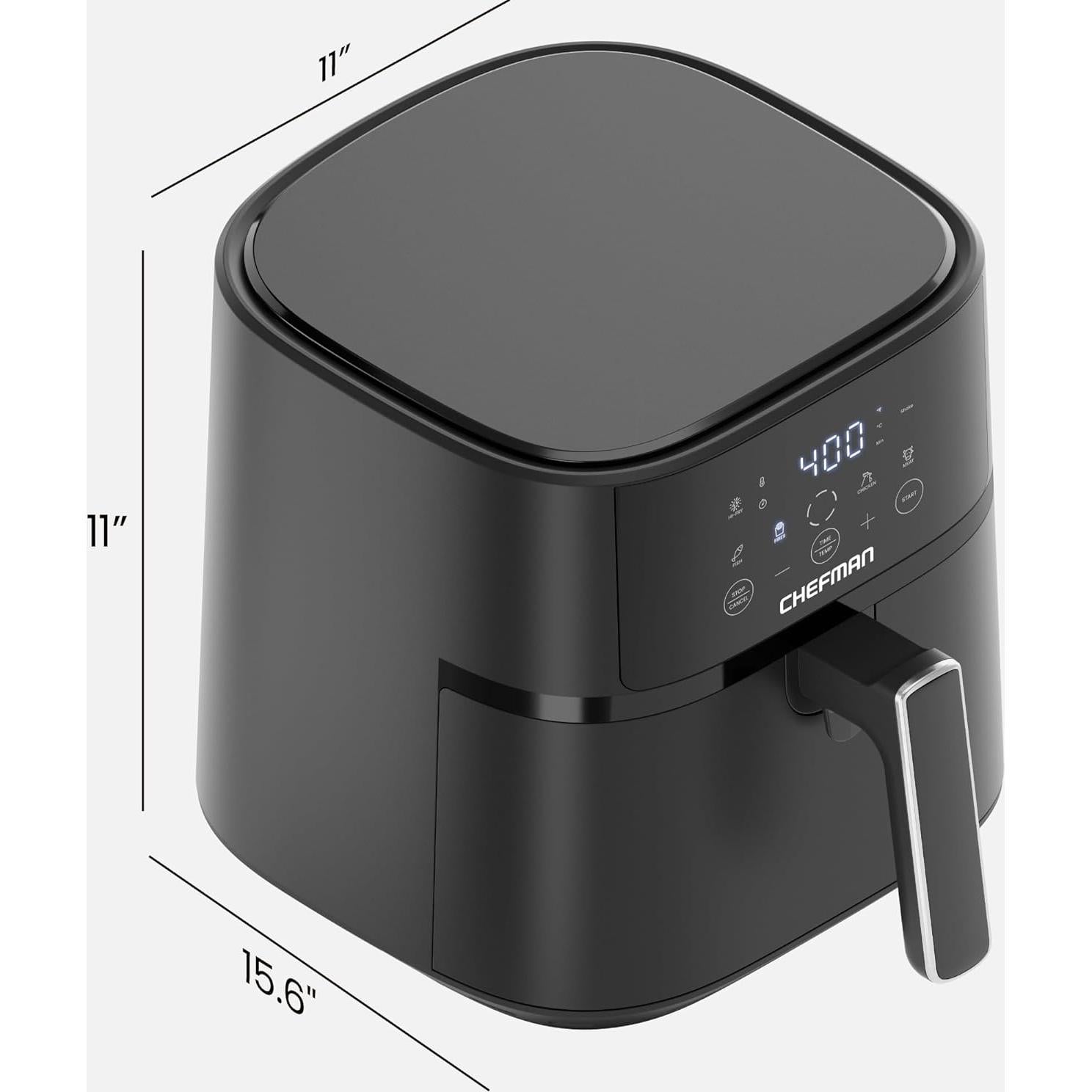 Freidora de Aire Chefman TurboFry 6 QT - Compacta y Saludable