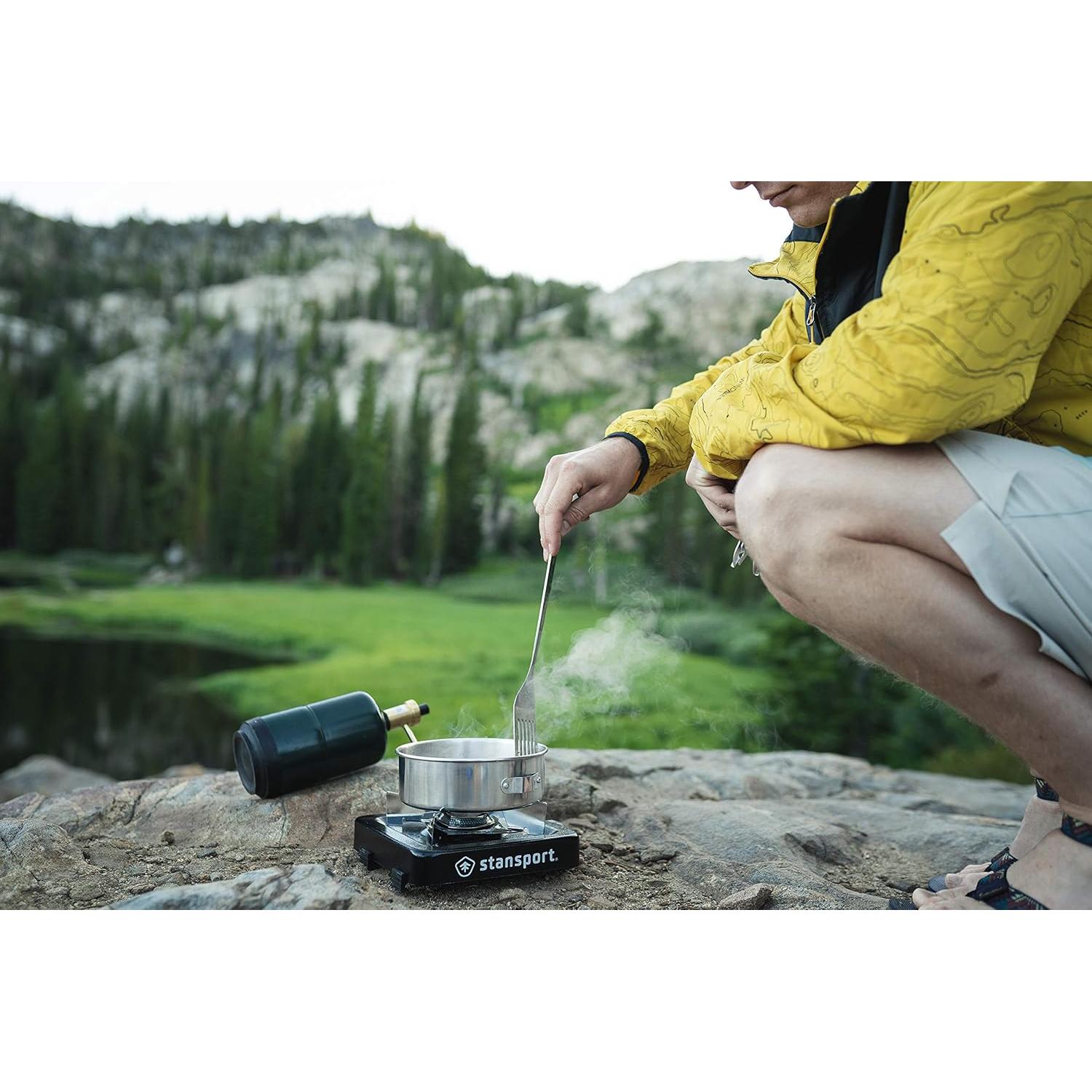 Estufa de Camping Stansport Un Solo Quemador Propano