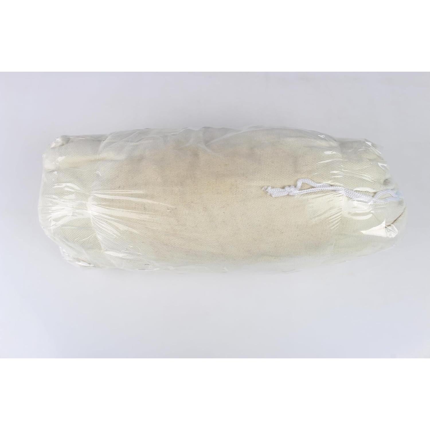 Hamaca MOSFiATA Bohemia 500lbs Tela Lona Blanca para Jardín