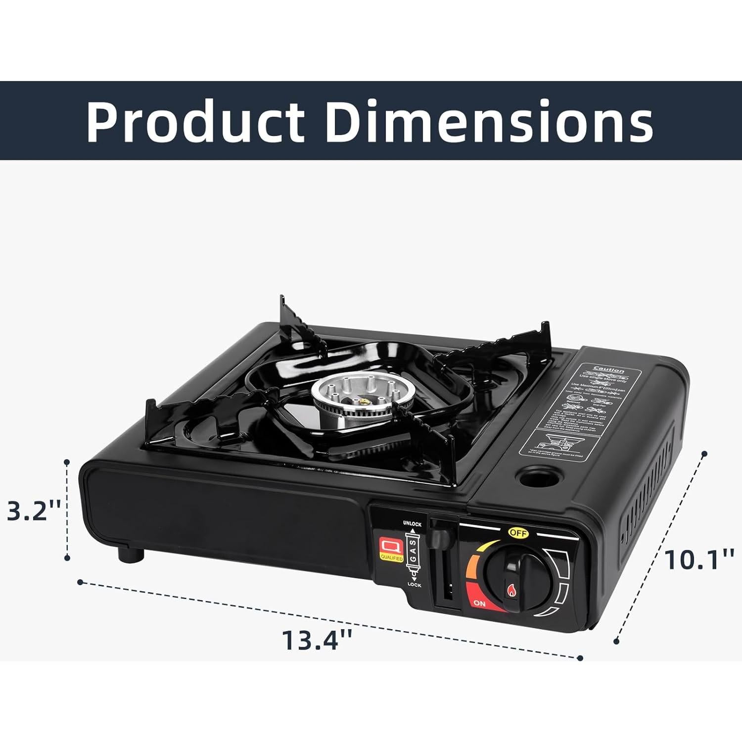 Estufa Portátil SHINESTAR Doble Combustible 7800 BTUs